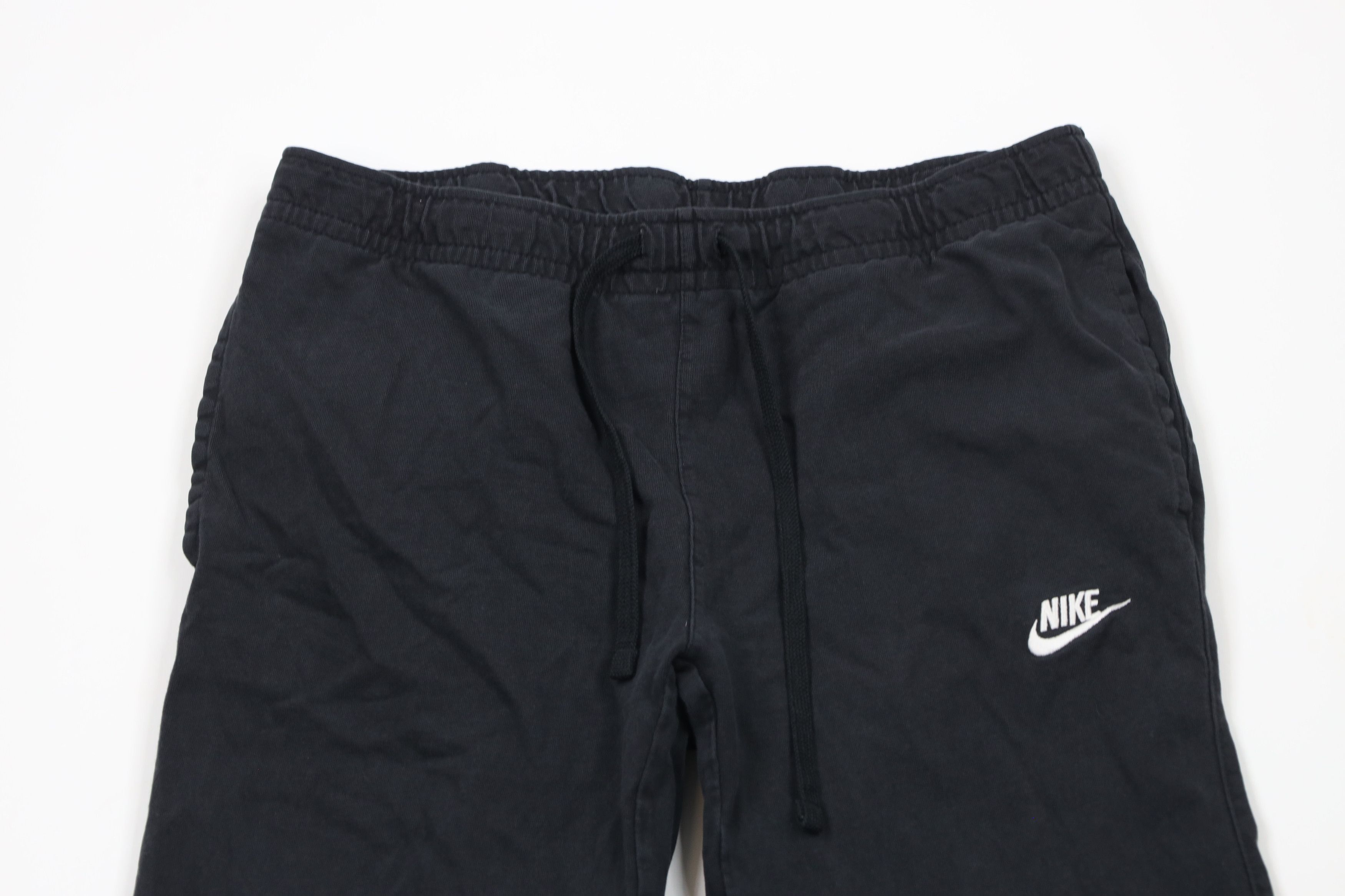 Nike × Vintage Vintage Y2K Nike Travis Scott Mini Swoosh Cotton Sweatpants Size US 36 / EU 52 - 2 Thumbnail