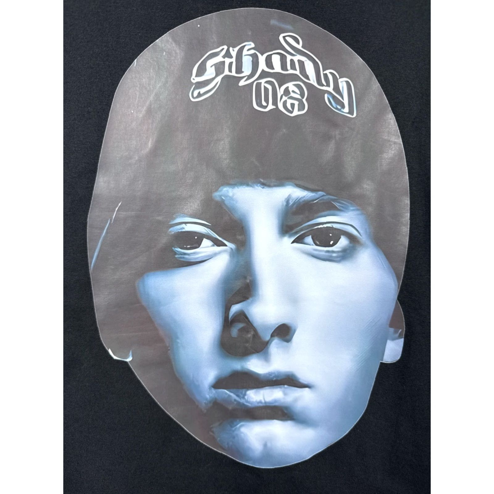 Vintage VINTAGE Eminem Shady 08 Graphic Headshot Black Tee Mens S Size US S / EU 44-46 / 1 - 4 Thumbnail