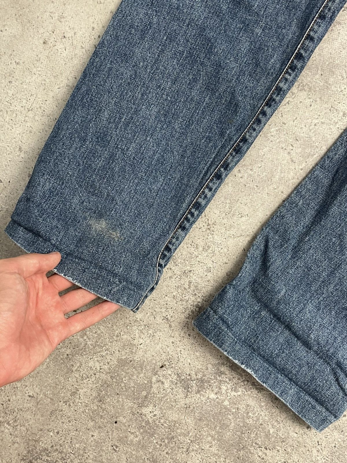 Stone Island Vintage Stone Island Denim Jeans Logo 90s Men Size 32 Size US 32 / EU 48 - 7 Thumbnail