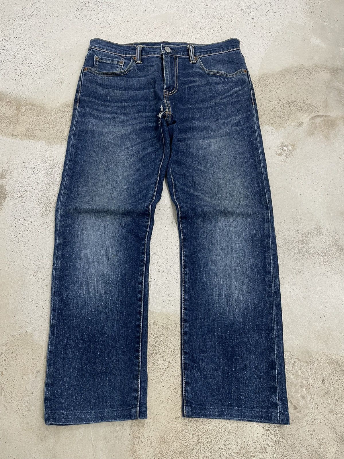 Levi's Levis 502 Distressed SelfRepair My Art Slim Size US 30 / EU 46 - 1 Thumbnail