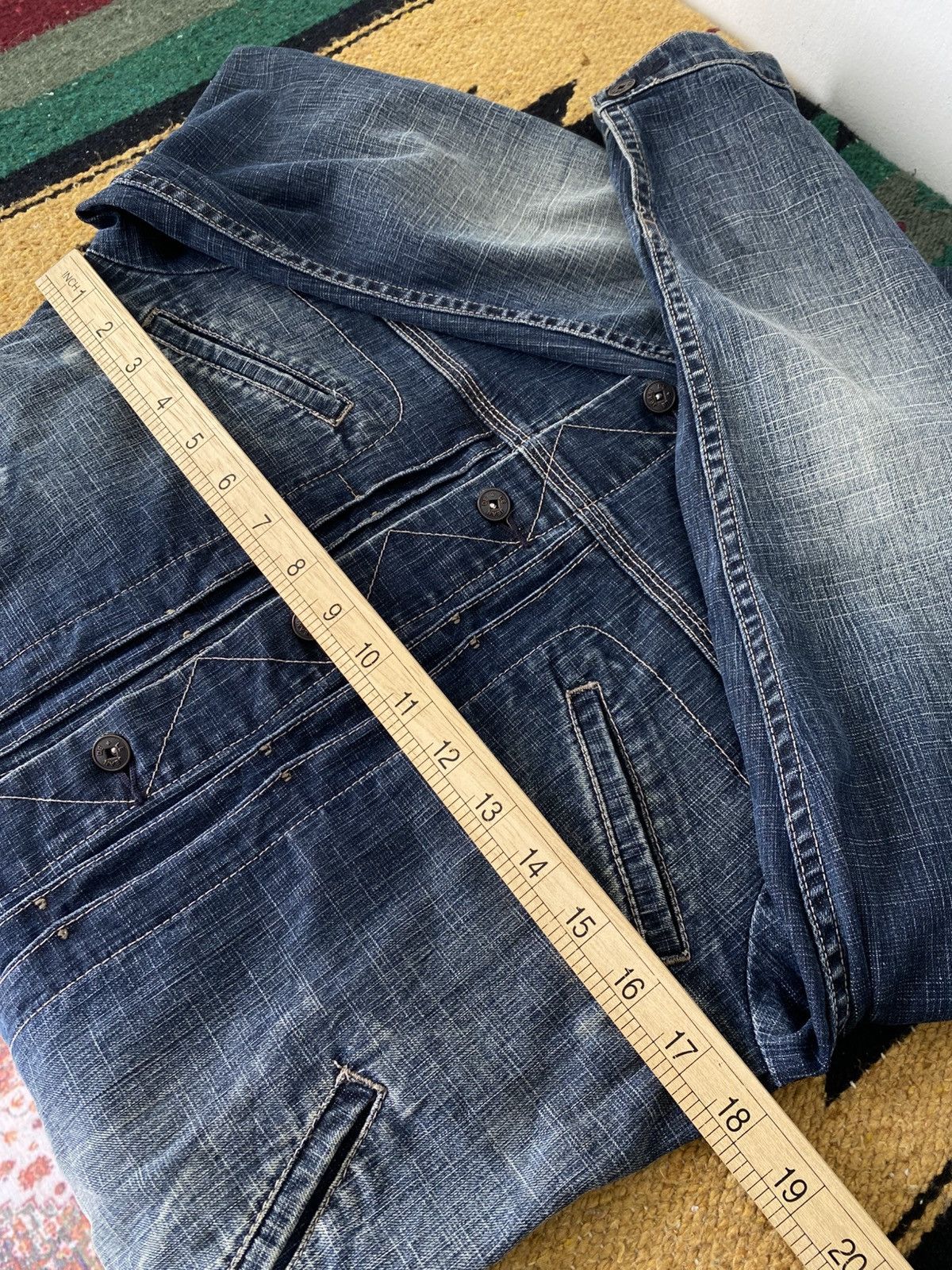 Marithe + Francois Girbaud Marithe Francois Girbaud Vintage 90s Washed Denim Jacket Size US S / EU 44-46 / 1 - 5 Thumbnail
