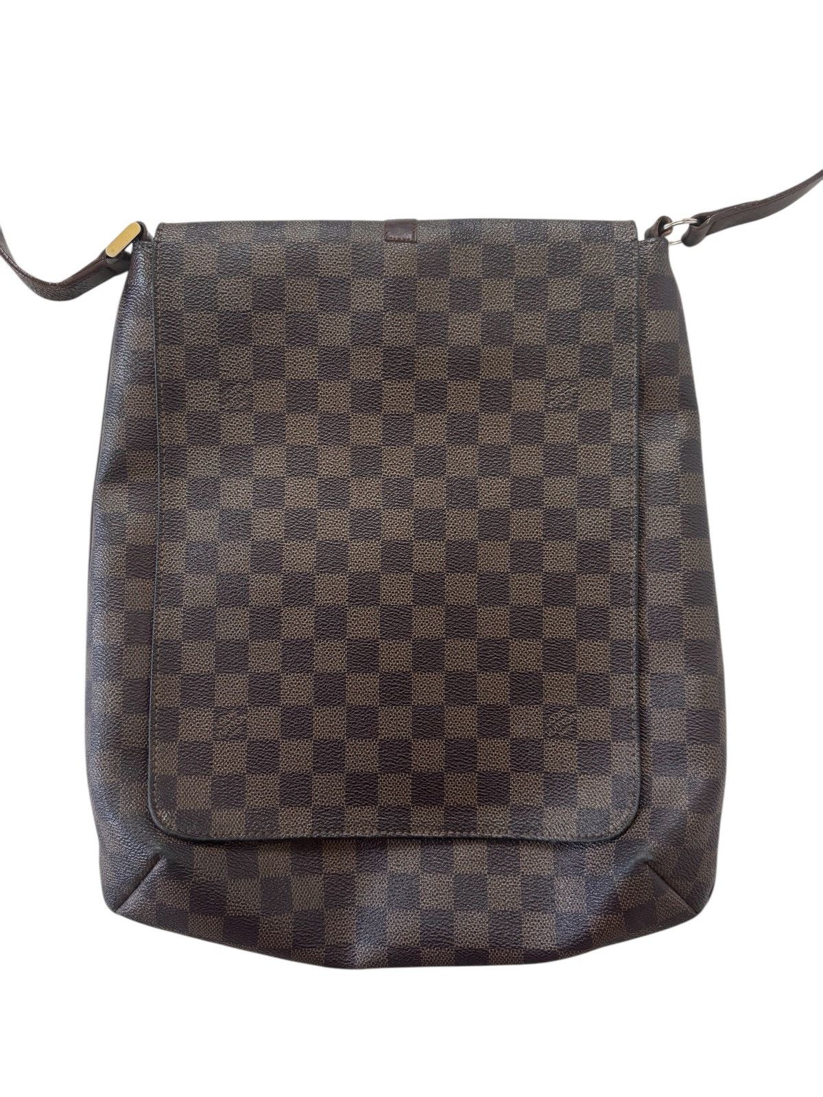 Louis Vuitton Louis Vuitton Damier leather messenger bag Size ONE SIZE - 4 Thumbnail