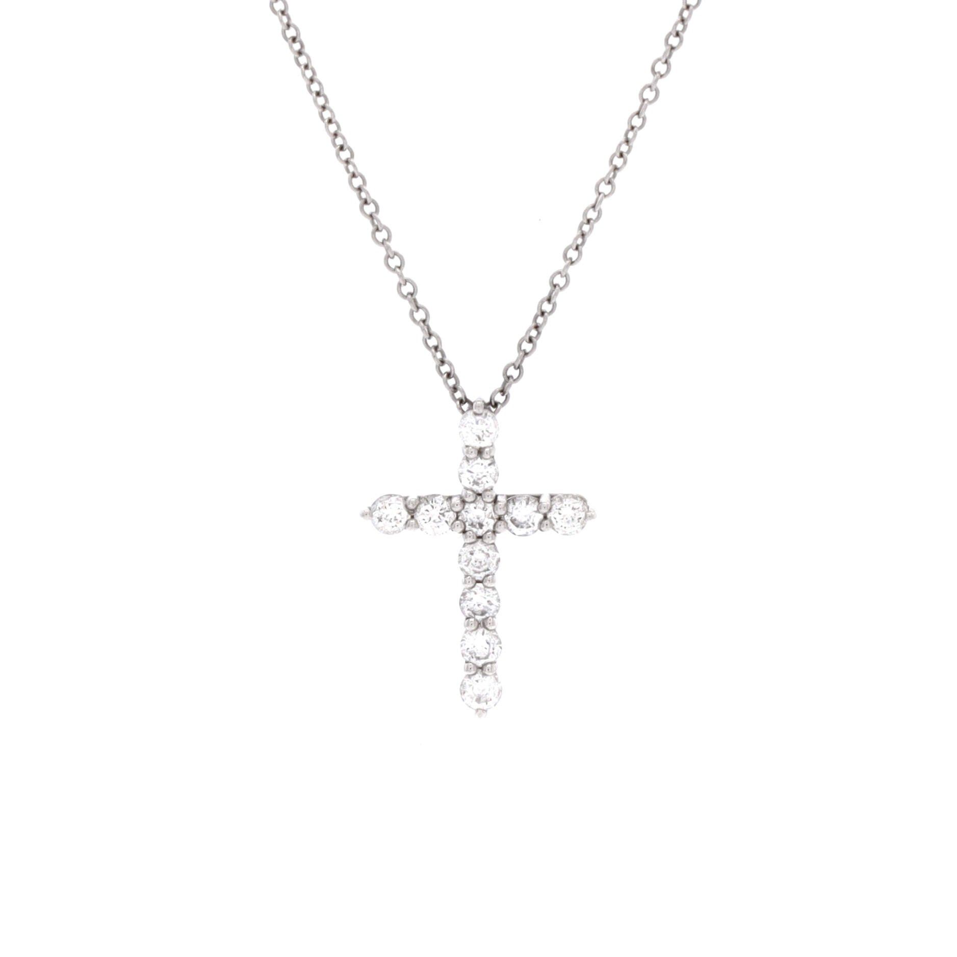 Tiffany & Co. Cross Pendant Necklace Size ONE SIZE - 1 Thumbnail