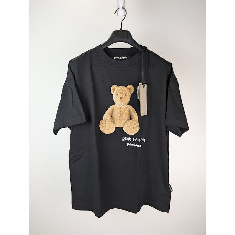 Palm Angels o1rshd1 Bear in Mind Regular T-Shirt in Black / Brown Size US XXL / EU 58 / 5 - 8 Thumbnail