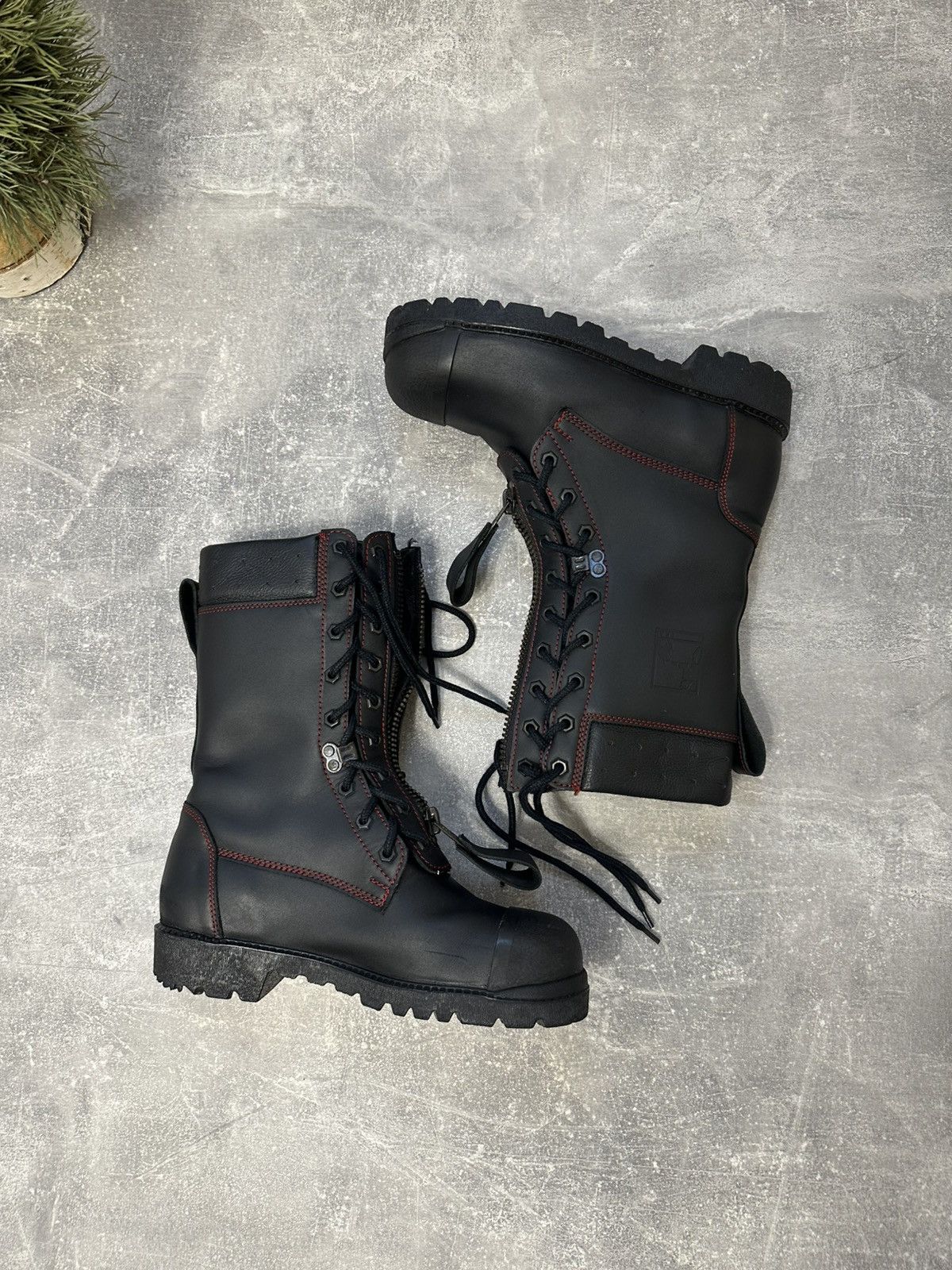 Vintage Vintage high boxer boots moto biker shoes core Size US 9 / IT 39 - 5 Thumbnail
