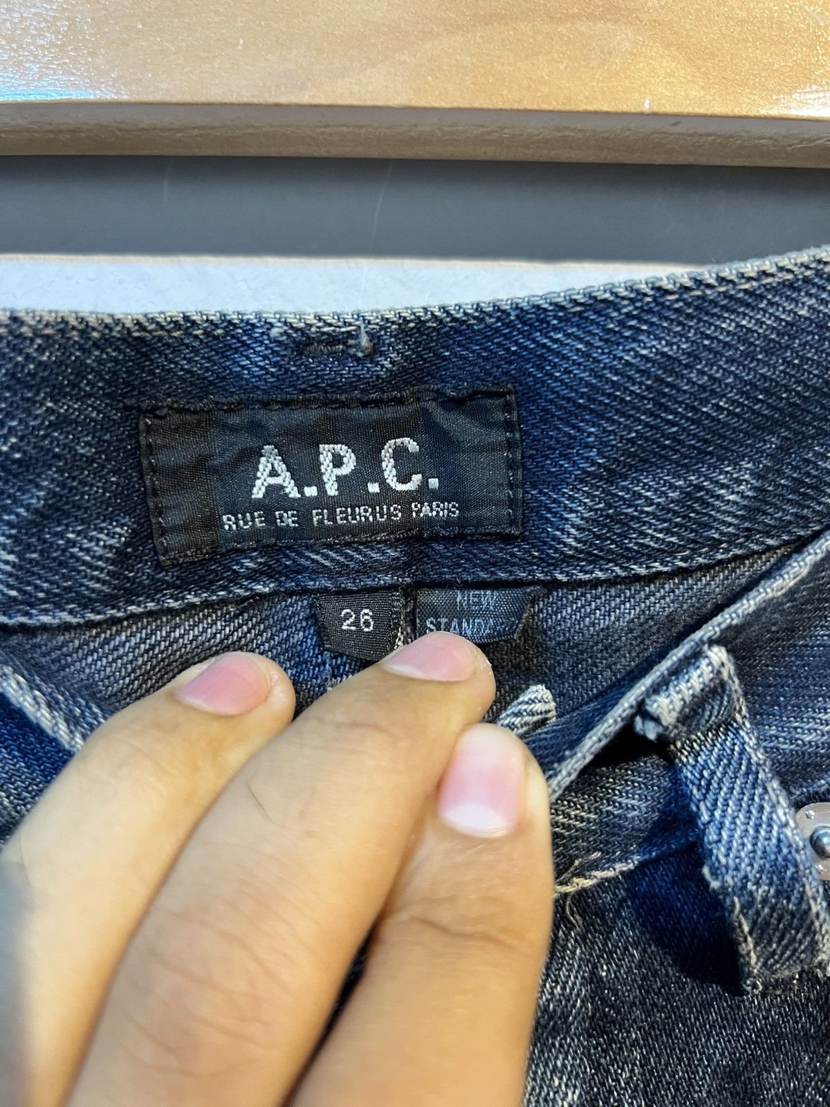 A.P.C. × Japanese Brand A.P.C. Distress Selvedge Denim Size US 30 / EU 46 - 6 Thumbnail