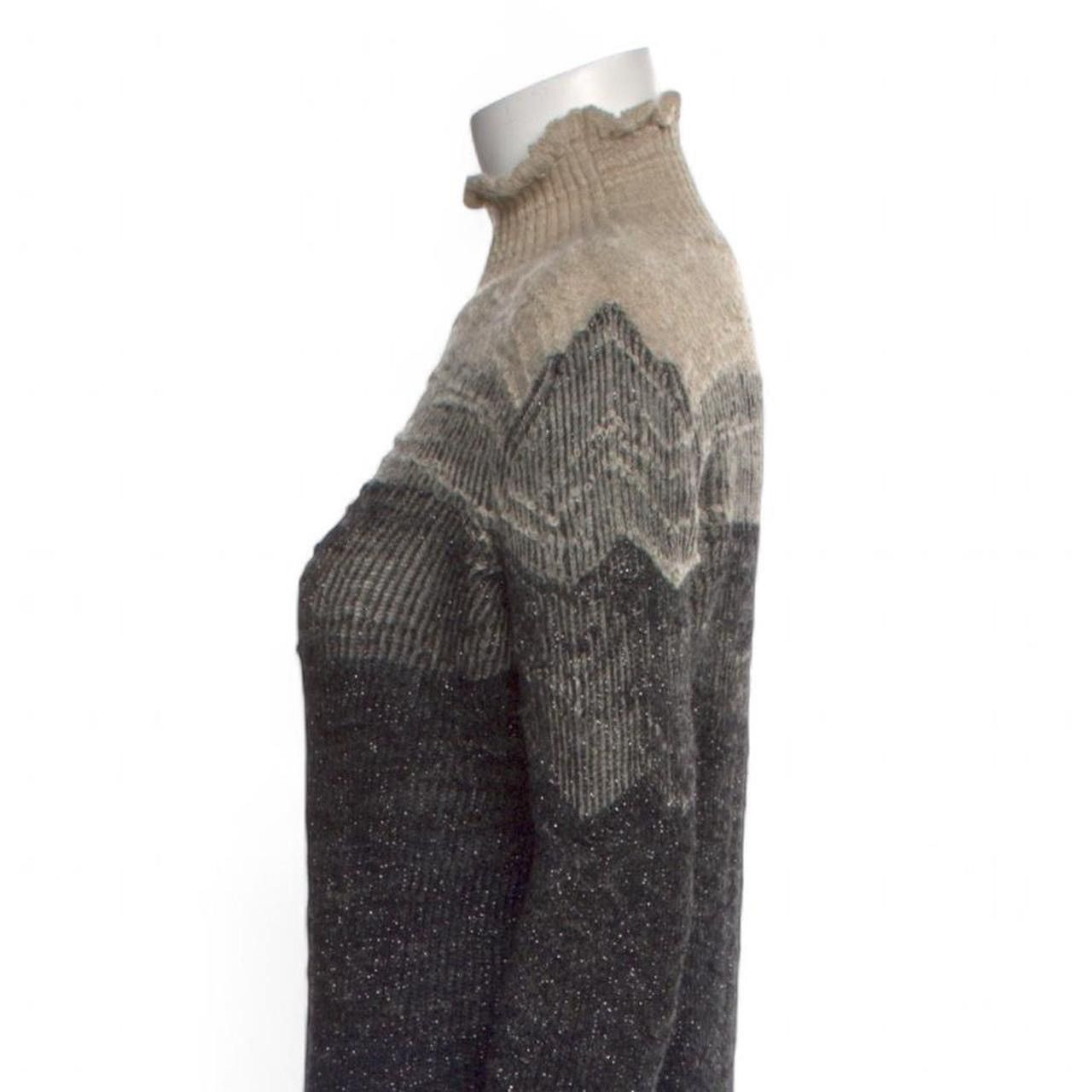 Chanel Chanel 2011 Alpaca Shimmering Metallic Ombré Turtleneck Size M / US 6-8 / IT 42-44 - 7 Thumbnail