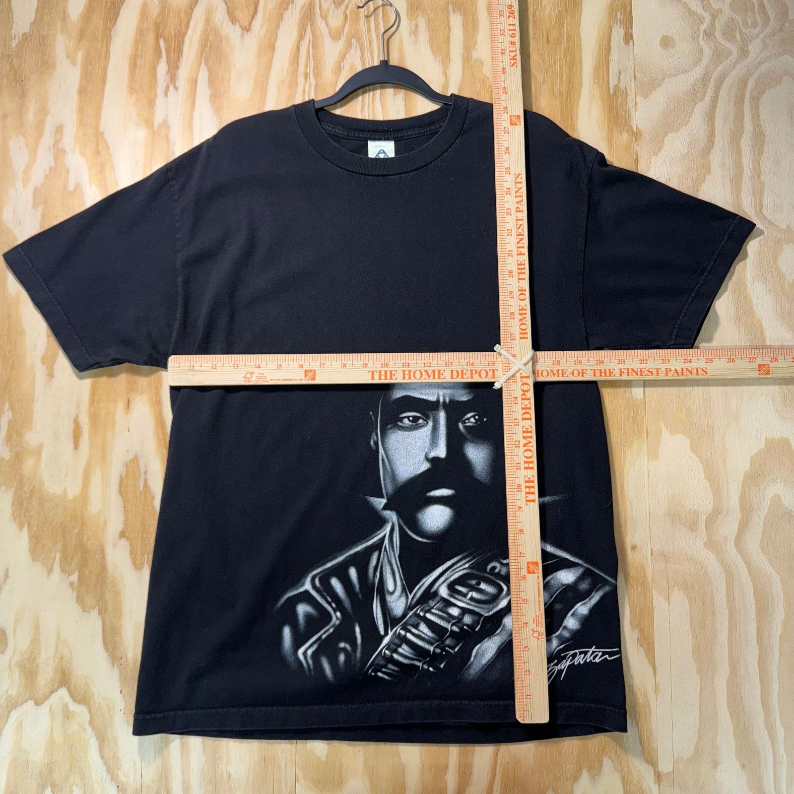AAA Vintage Y2K Emiliano Zapata Mexican revolutionary 00s tshirt Size US L / EU 52-54 / 3 - 4 Thumbnail