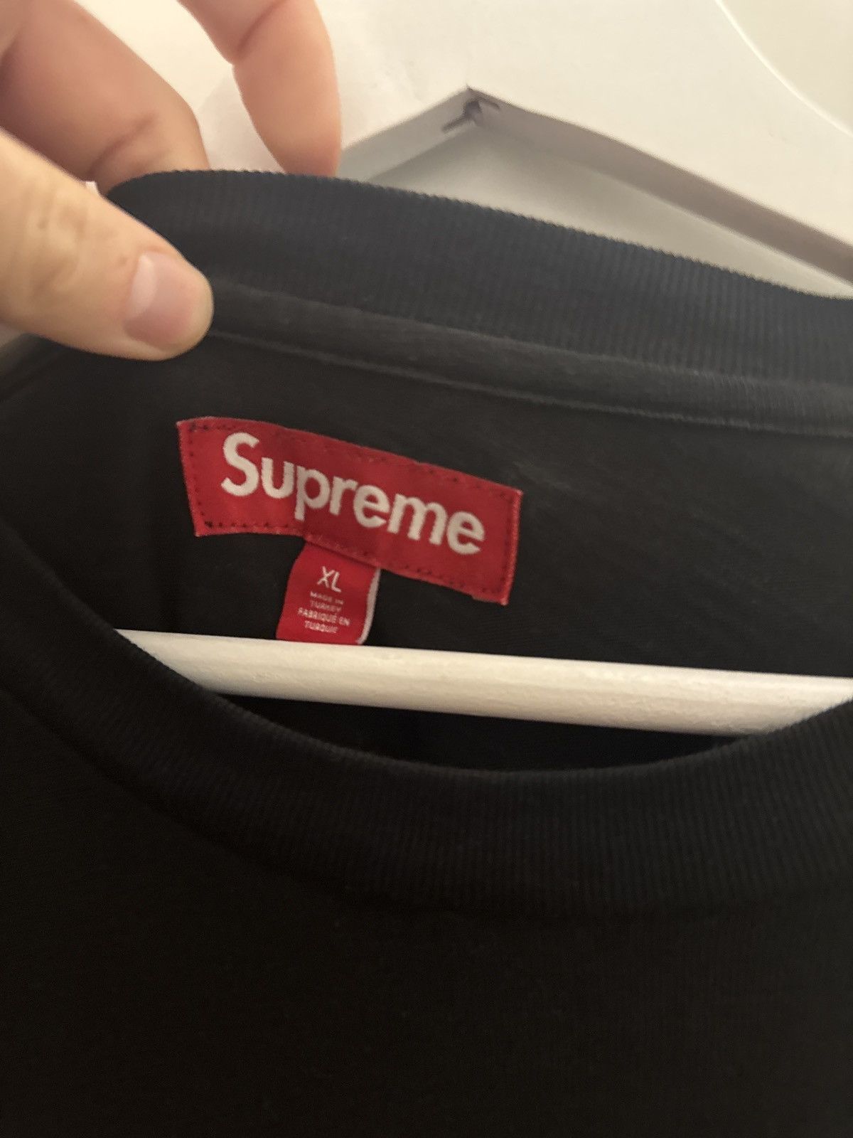 Supreme Supreme old english long sleeve Size US XL / EU 56 / 4 - 7 Thumbnail