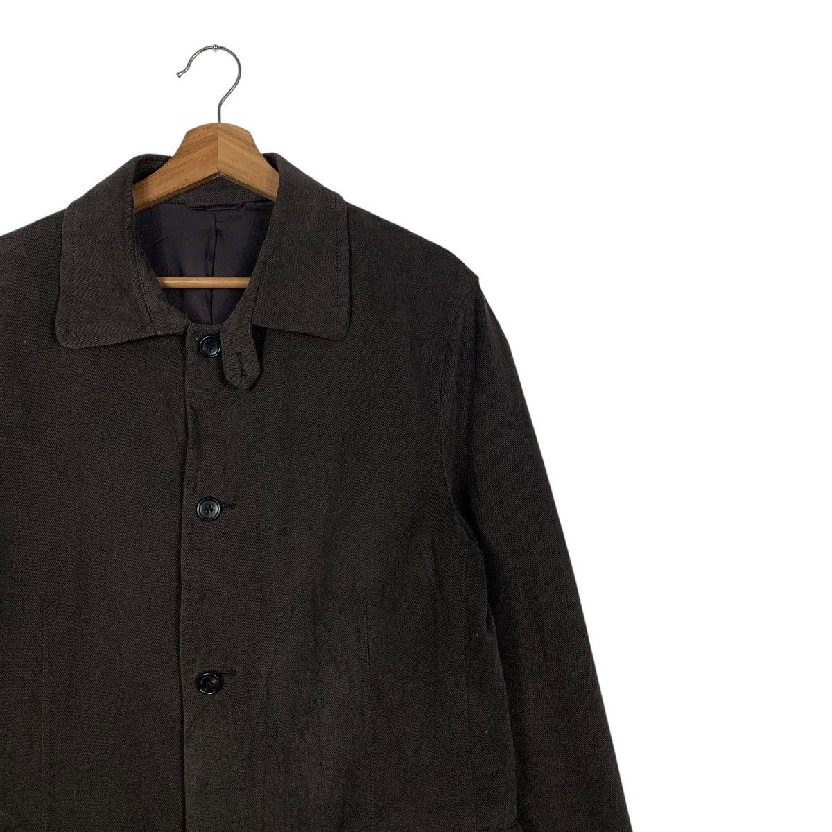 Calvin Klein CALVIN KLEIN Dark Brown Casual Jacket #1838-C80 Size US L / EU 52-54 / 3 - 5 Thumbnail