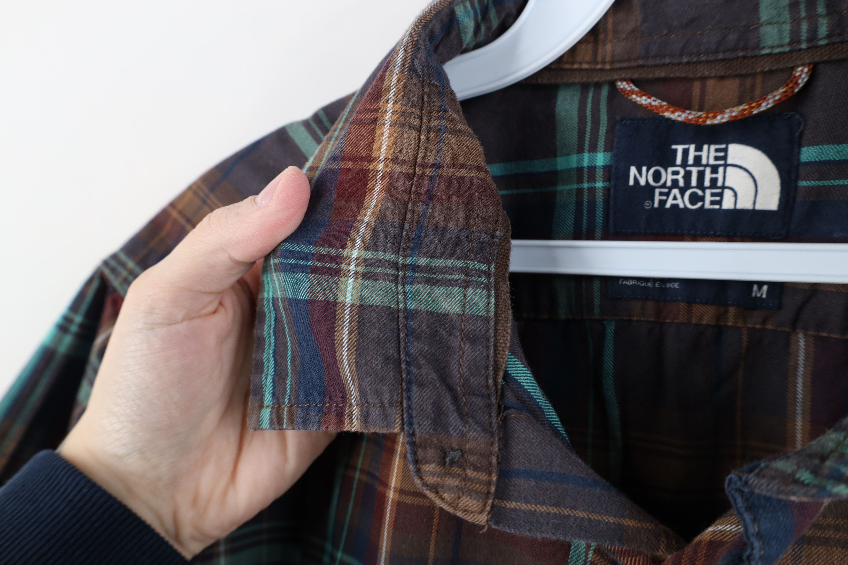 The North Face Vintage Y2K The North Face Flannel Short Sleeve Button Shirt Size US M / EU 48-50 / 2 - 10 Thumbnail