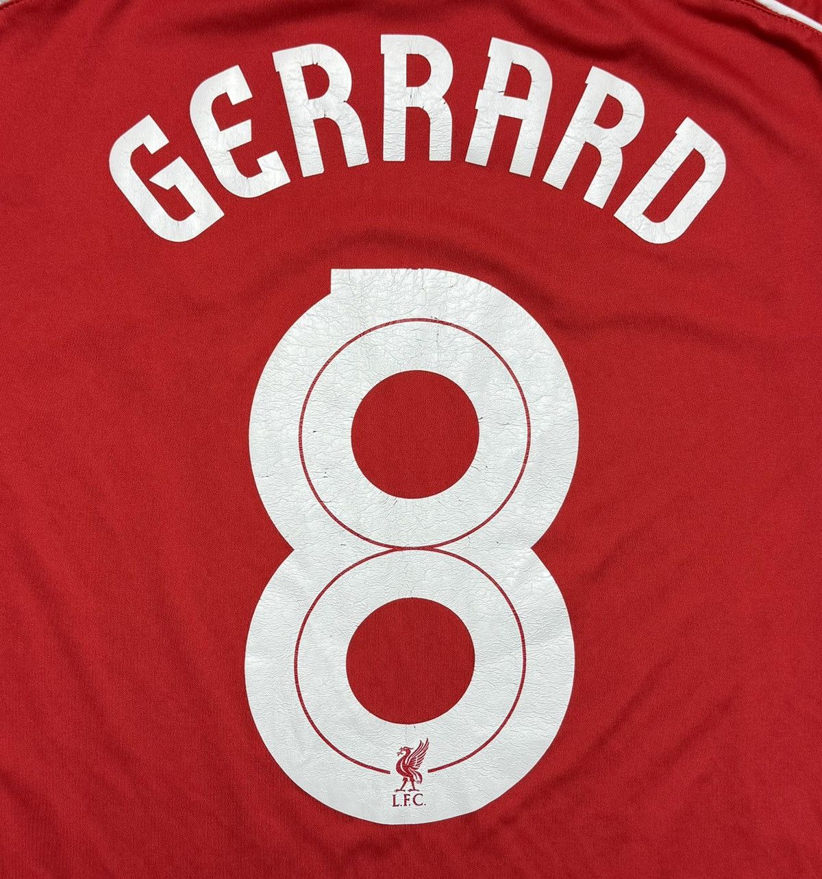 Warrior Liverpool 2014 2015 Home Shirt Jersey Warrior #8 Gerrard Size US L / EU 52-54 / 3 - 13 Thumbnail