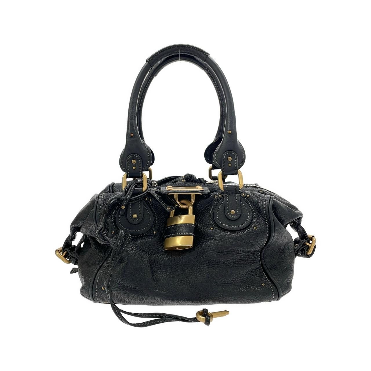 Chloe Chloe Chloe Paddington Cowhide Handbag Leather Handbag 7ESA22 7E422 DUTY FREE for USA Size ONE SIZE - 1 Thumbnail