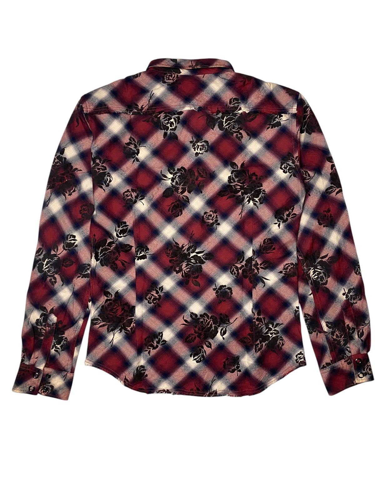If Six Was Nine 2000's Tornado Mart Unfinished Floral Shirts Size US S / EU 44-46 / 1 - 8 Thumbnail
