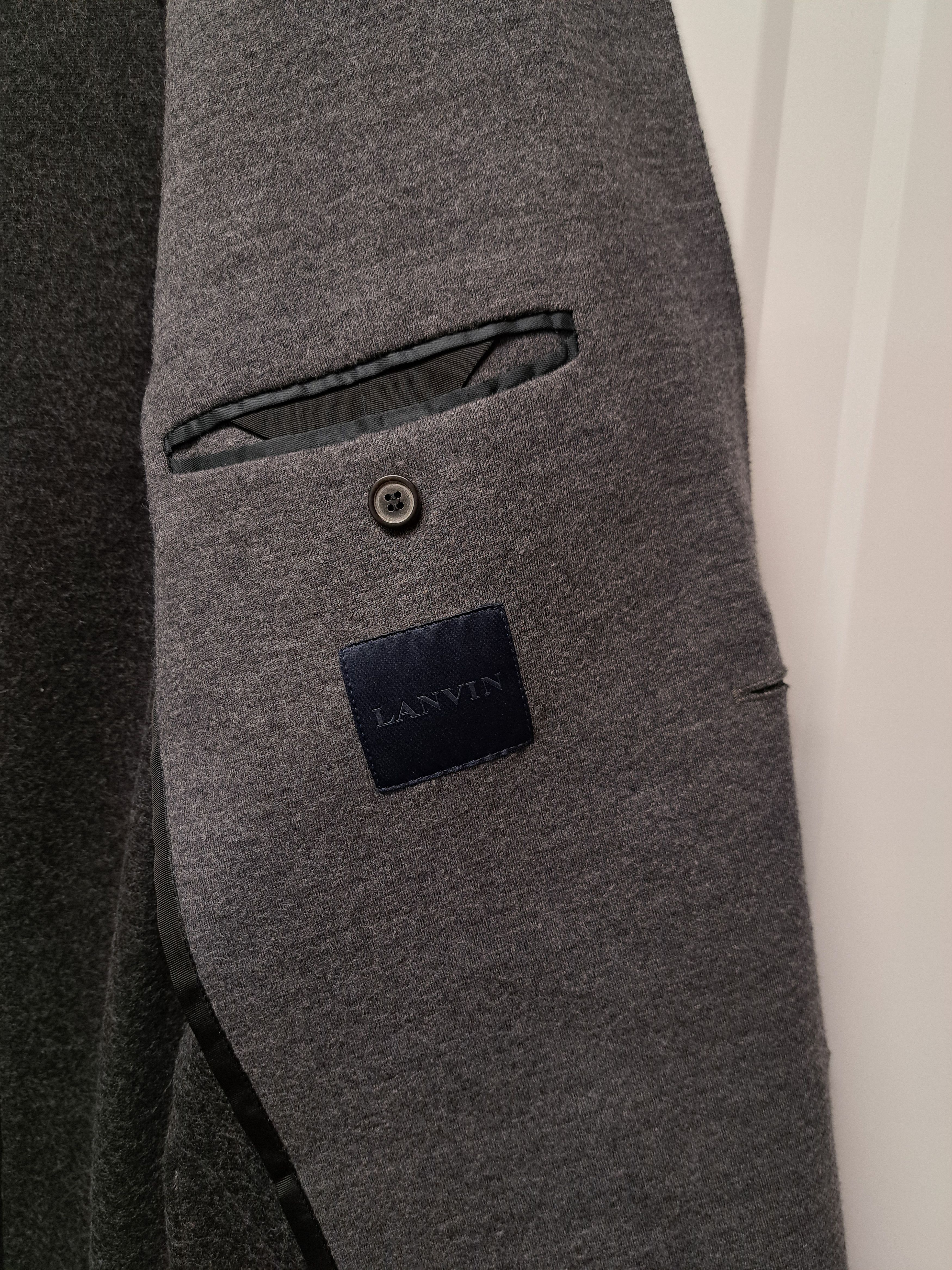 Lanvin Lanvin Two Buttons Wool Blazer Luxury Classy Old Money Size 46R - 4 Thumbnail