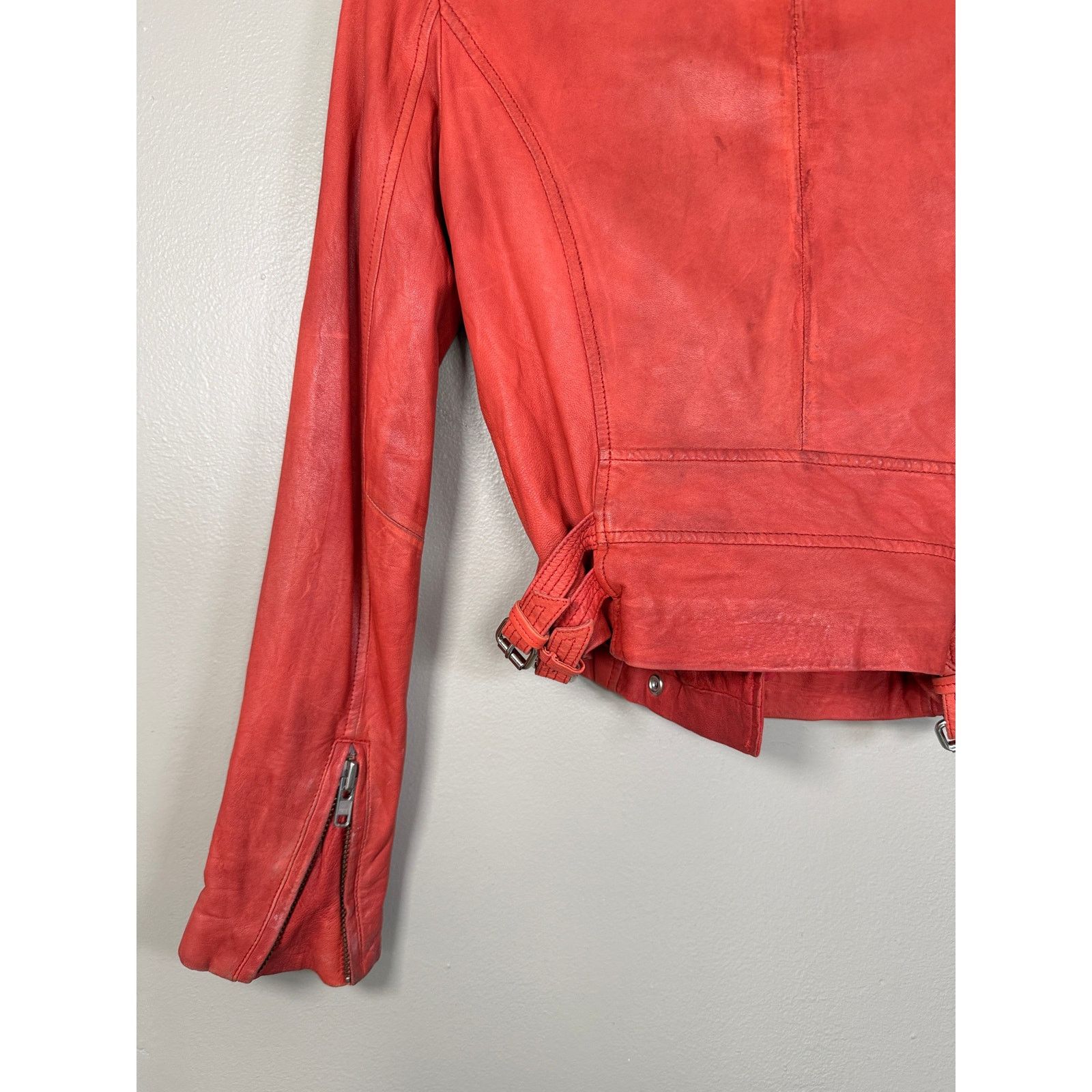 Iro IRO Ashville Lambskin Leather Jacket $1200 size 0 Size XS / US 0-2 / IT 36-38 - 11 Thumbnail