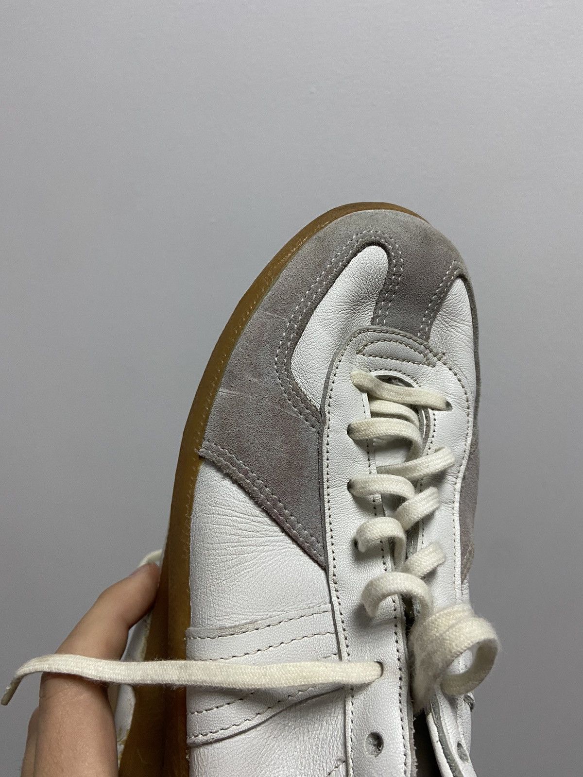 Puma × Vintage GAT BW Puma 265 Sport Leather Trainers Vintage Sneakers Size US 8.5 / EU 41-42 - 12 Thumbnail