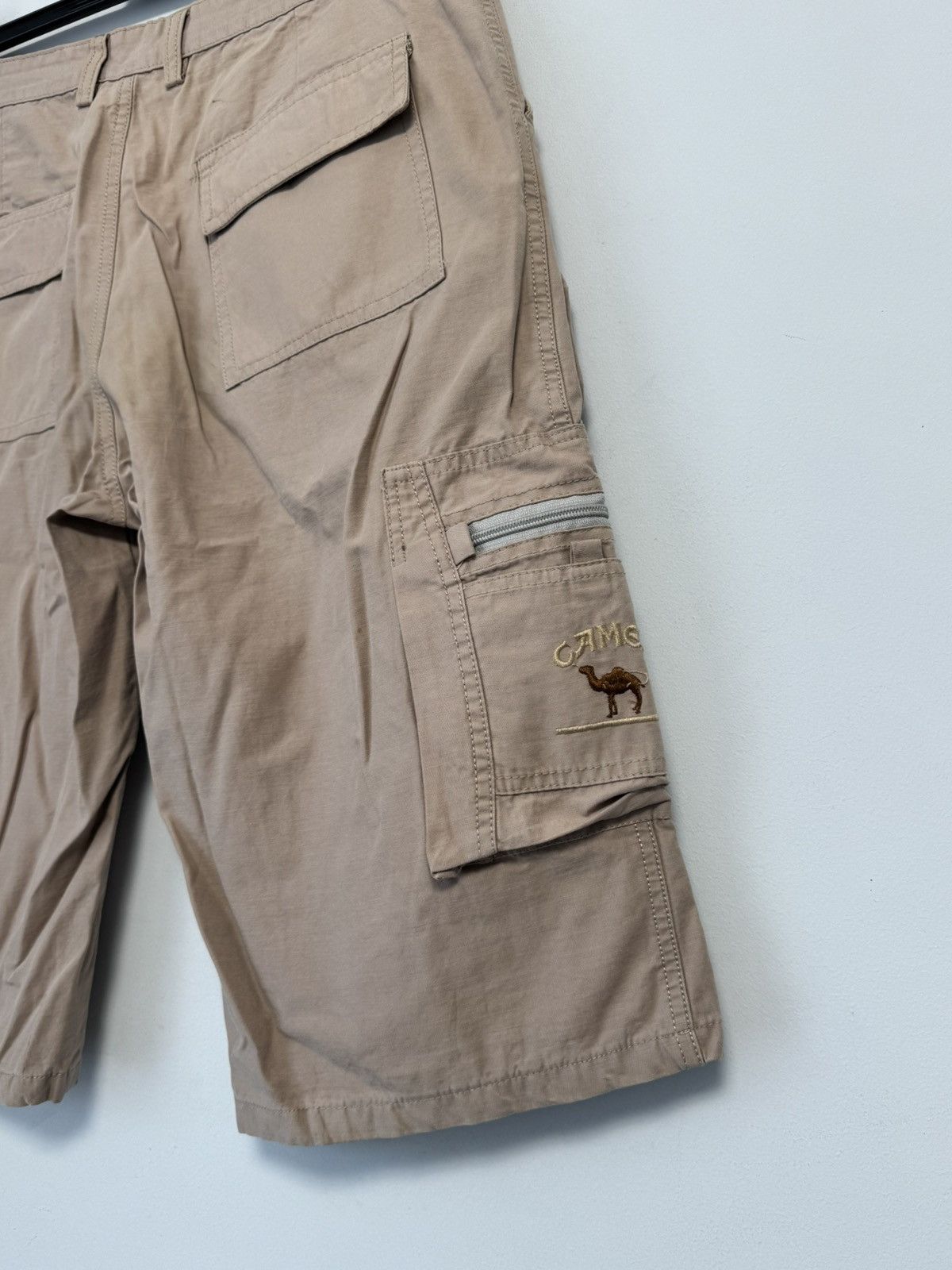 Camel × Vintage Camel 🐪 Cargo vintage Short Pant Size US 34 / EU 50 - 7 Thumbnail
