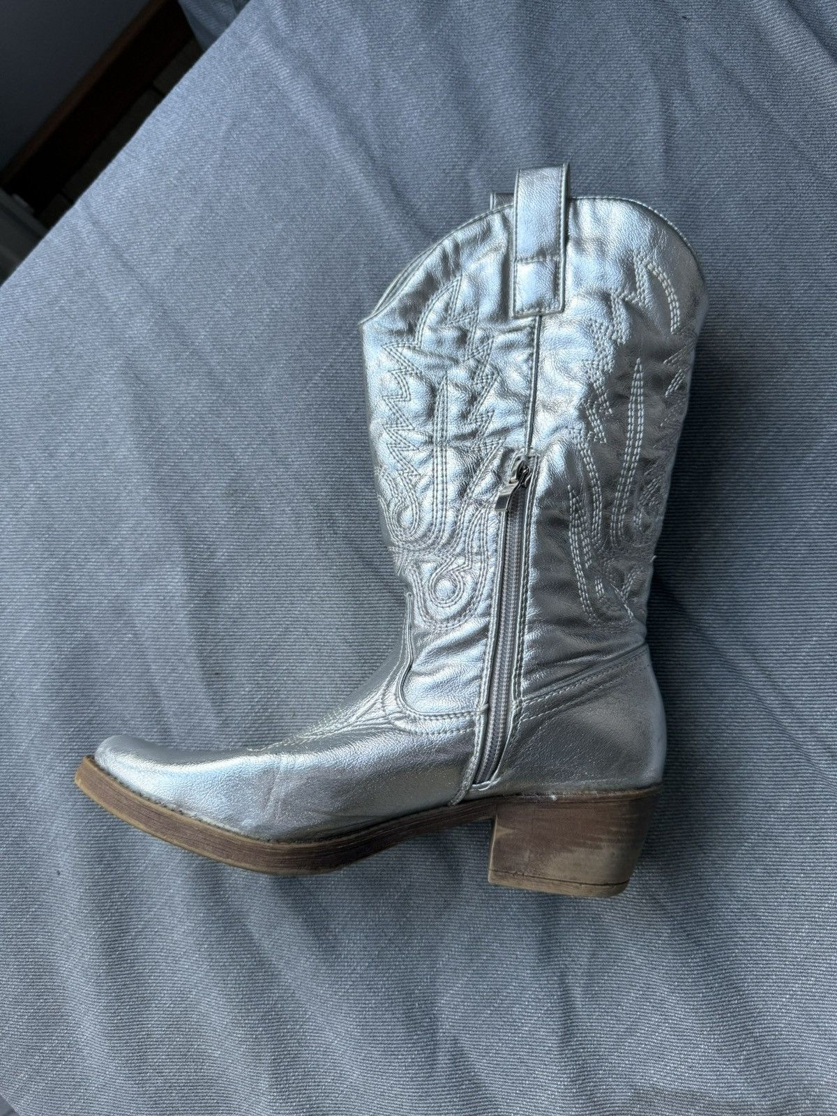 Cowboy Equipment × Vintage Vintage y2k Cowboy Boots US 8 western usa texas retro cowgirl Size US 8 / IT 38 - 3 Thumbnail
