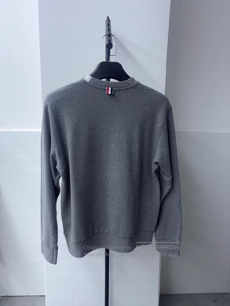 Thom Browne Thom Browne Fair Isle leisure long-sleeved crew neck sweat Size US S / EU 44-46 / 1 - 2 Thumbnail