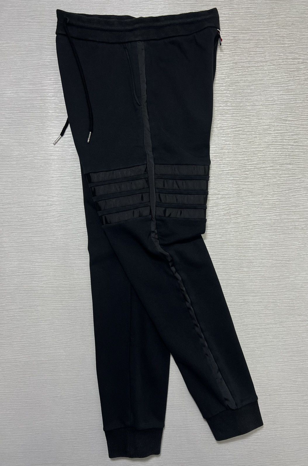 Thom Browne TB - Grosgrain Trimmed 4 Bar Loopback Jersey Sweatpants Size US 30 / EU 46 - 2 Thumbnail