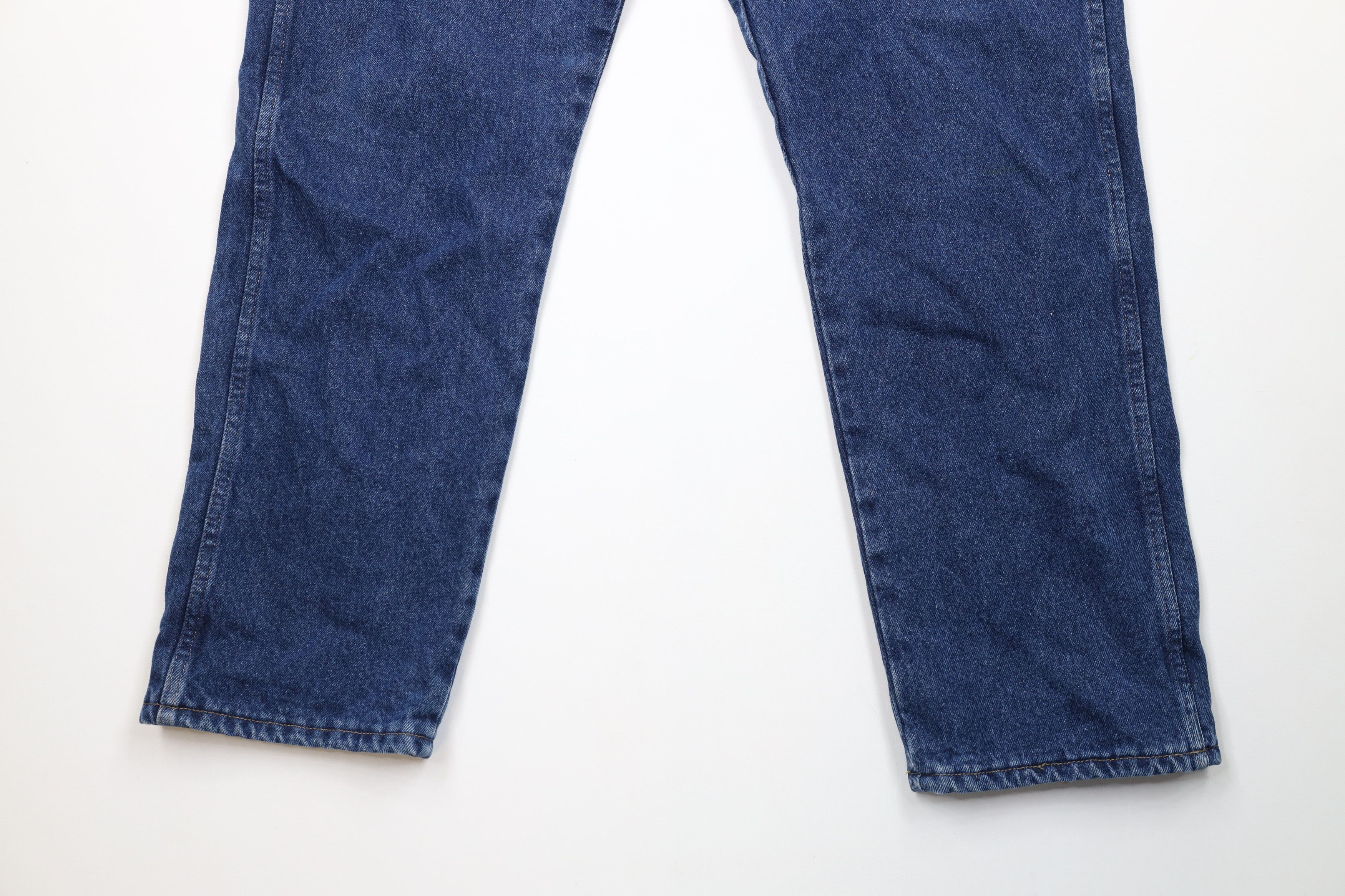 Cabelas × Vintage Vintage Cabelas Flannel Lined Straight Leg Denim Jeans Blue Size US 36 / EU 52 - 5 Thumbnail