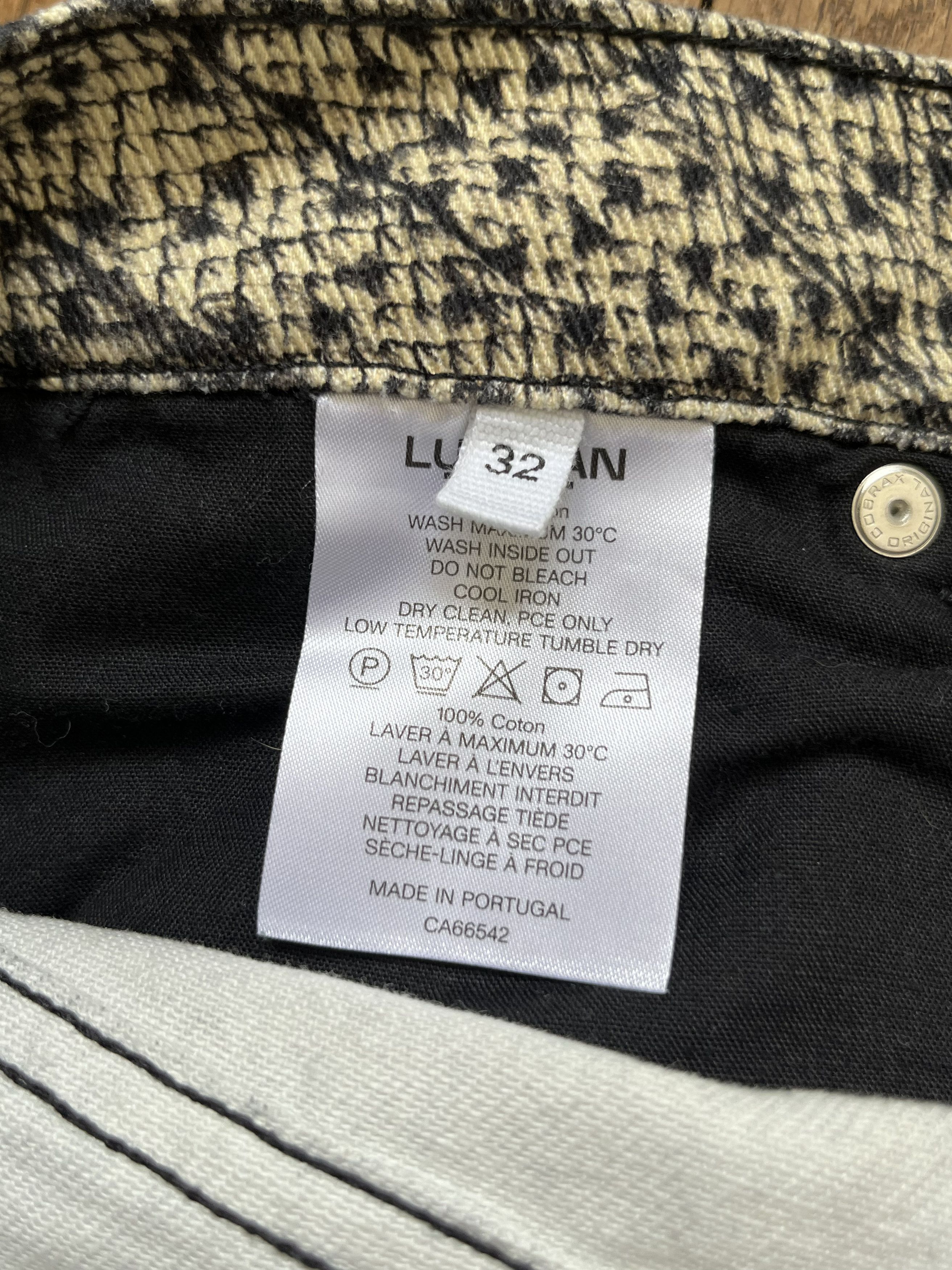LUU DAN Lu'u Dan snake print jeans Size US 32 / EU 48 - 5 Thumbnail