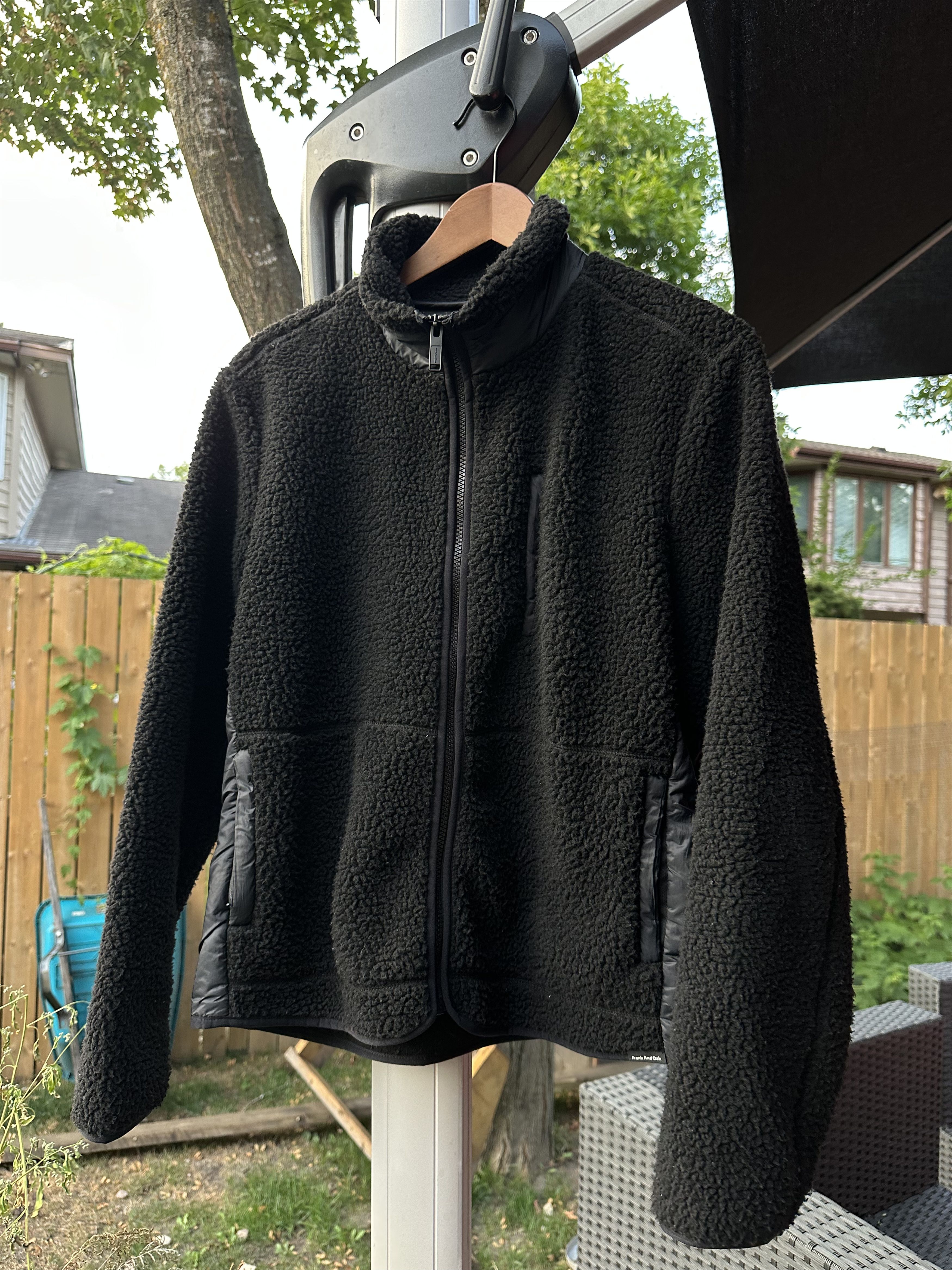 Frank & Oak Fleece Jacket (Men's Medium) Size XL / US 12-14 / IT 48-50 - 1 Thumbnail