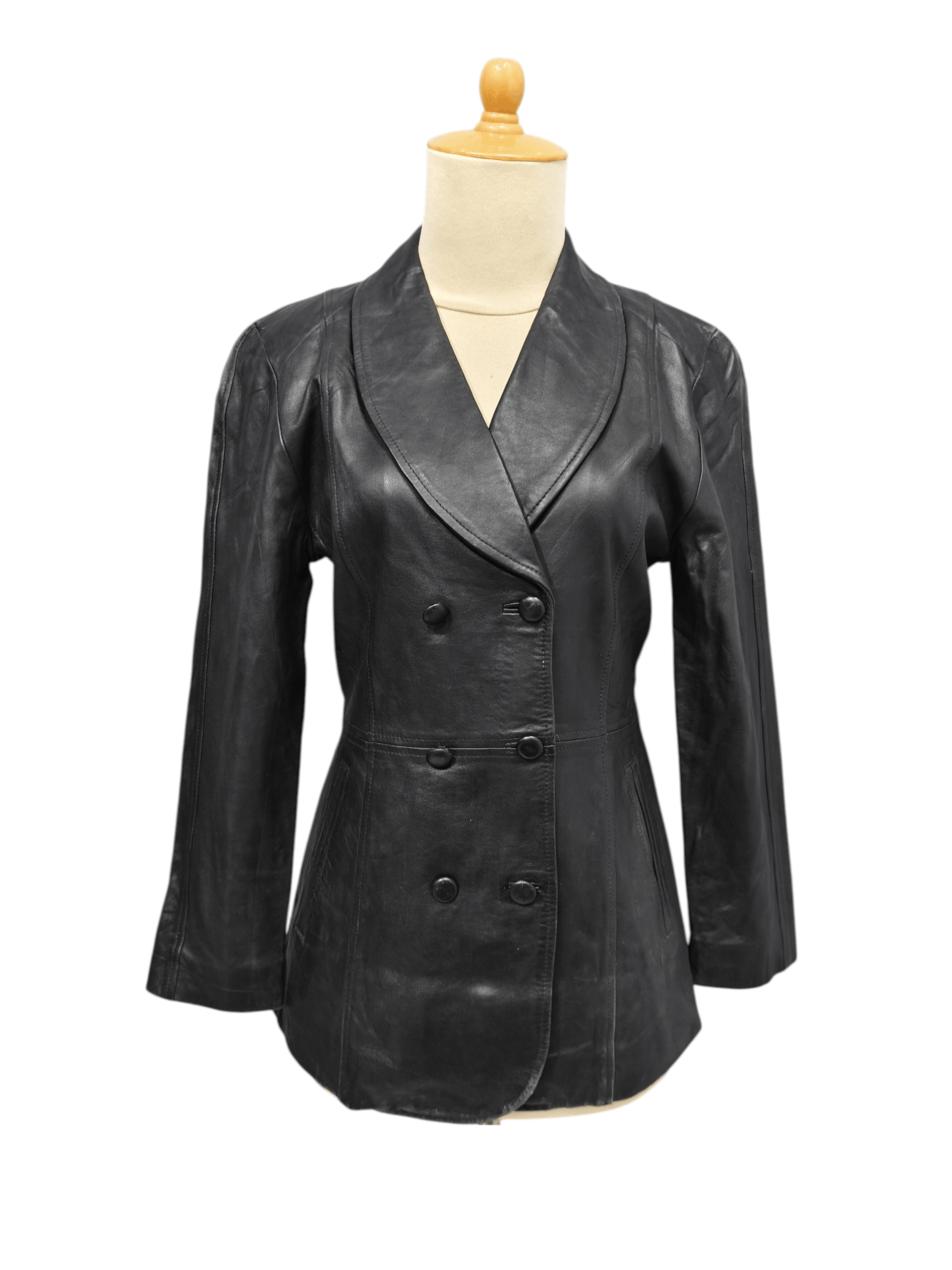 Seditionaries 90s Vipretty Boutique- Minimalist Tailored Sheepskin Leather Size M / US 6-8 / IT 42-44 - 1 Thumbnail
