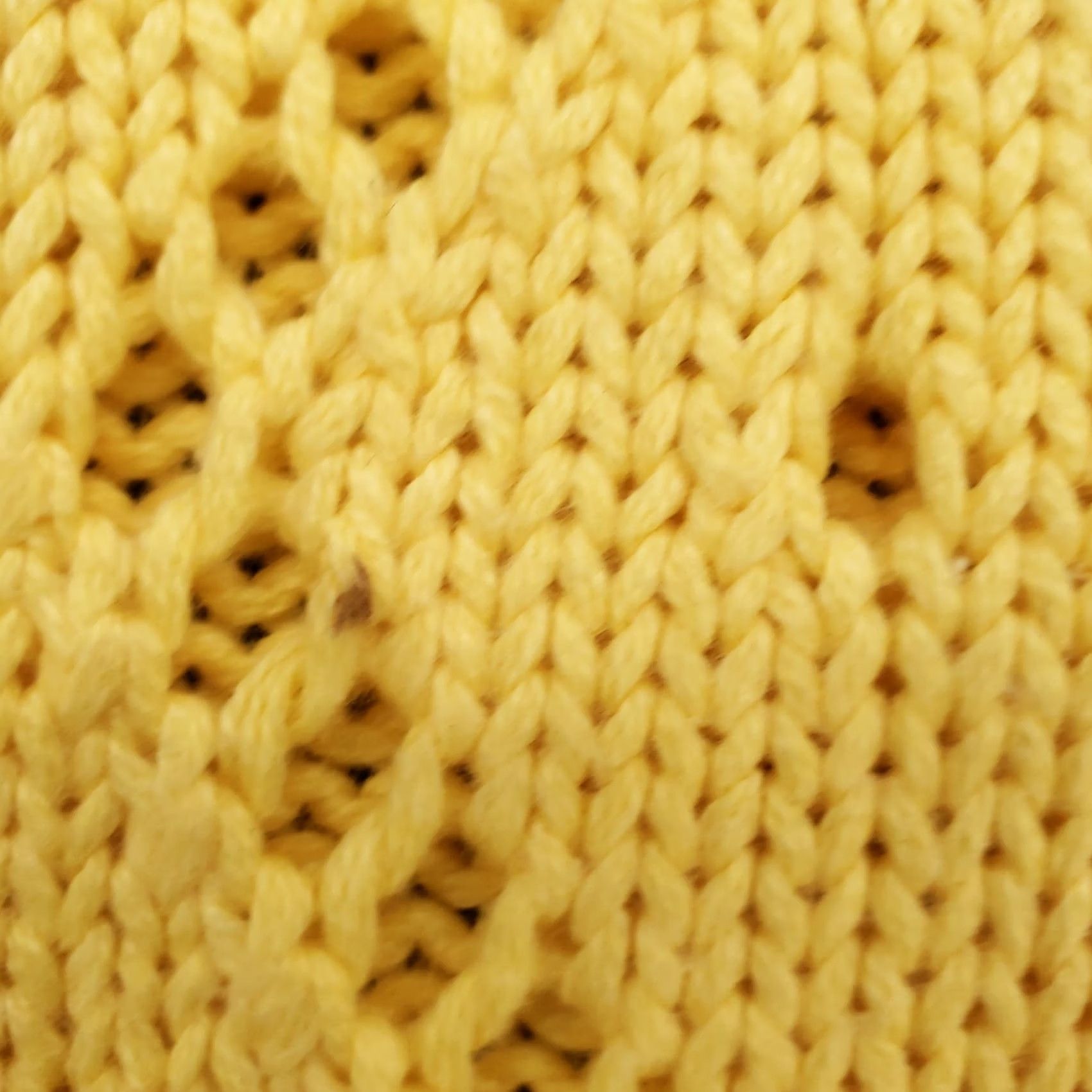 Talbots Talbots Sweater Womens PM Medium Petite Yellow Cable Knit Crew Neck Pullover Size M / US 6-8 / IT 42-44 - 4 Thumbnail