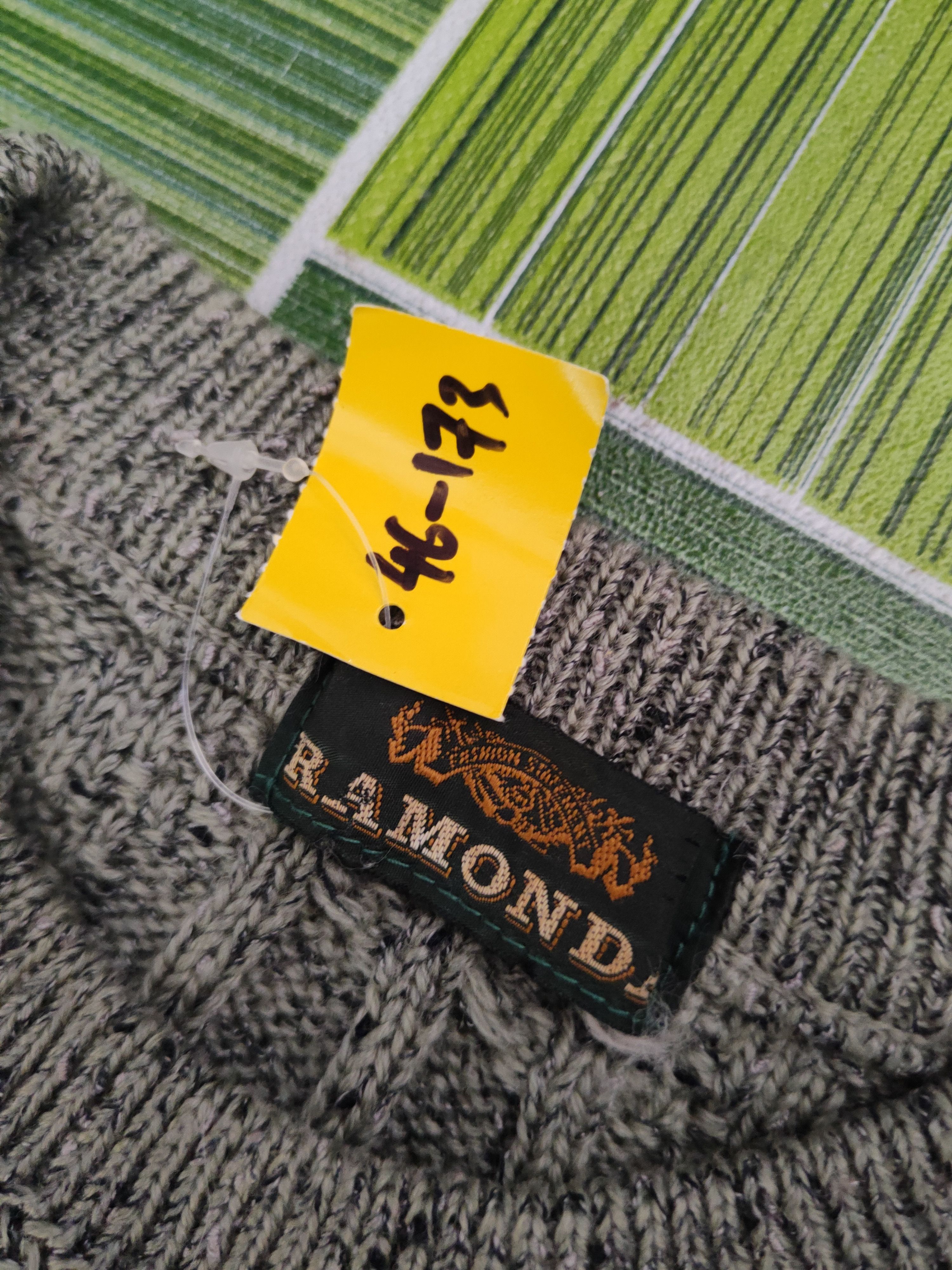 Vintage DL Ramonda Olive Knitwear Sweatshirts #46-173 Size US L / EU 52-54 / 3 - 12 Thumbnail