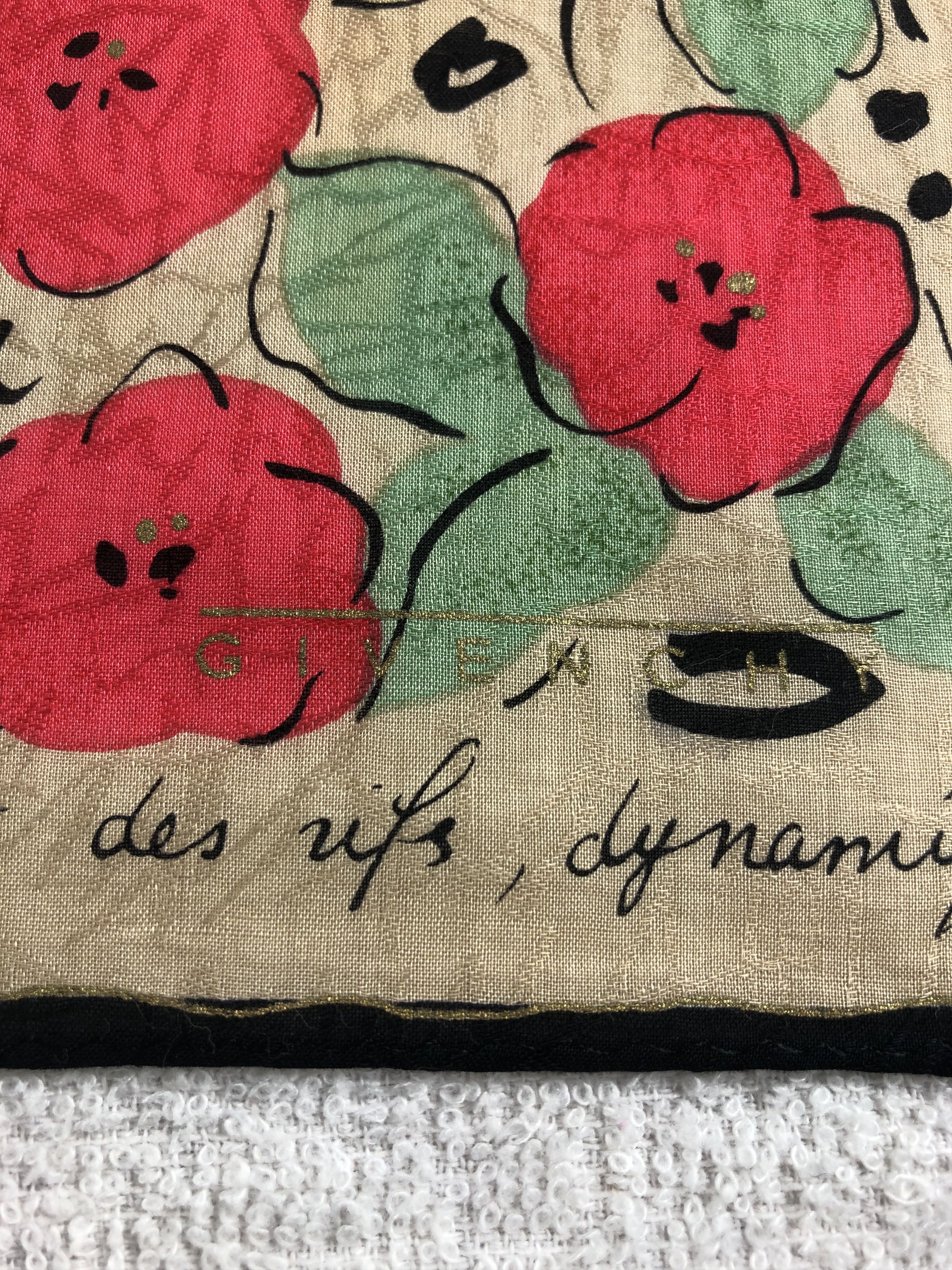 Vintage Givenchy Handkerchief / Bandana / Neckerchief C234 Size ONE SIZE - 5 Thumbnail