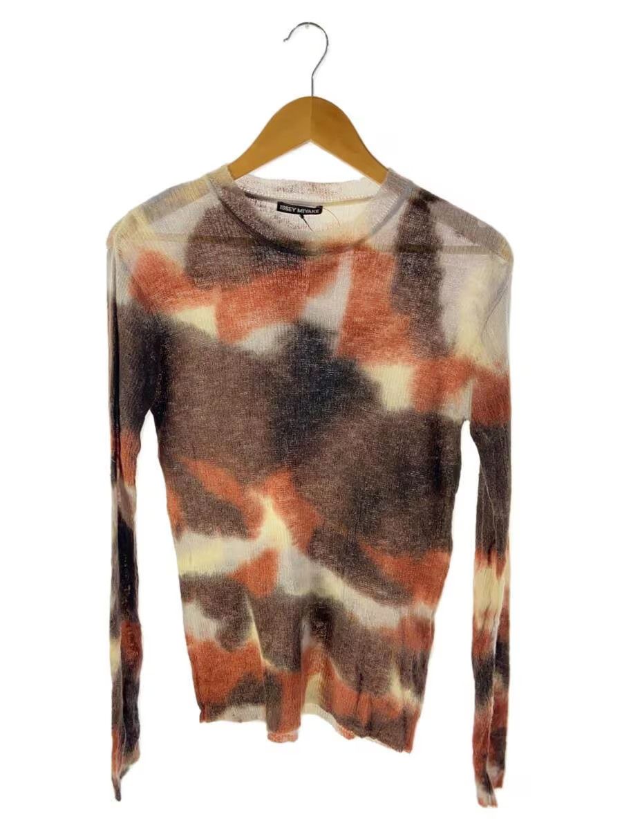 Issey Miyake AW91 Mohair Pattern Knit Sweater Size L / US 10 / IT 46 - 1 Thumbnail