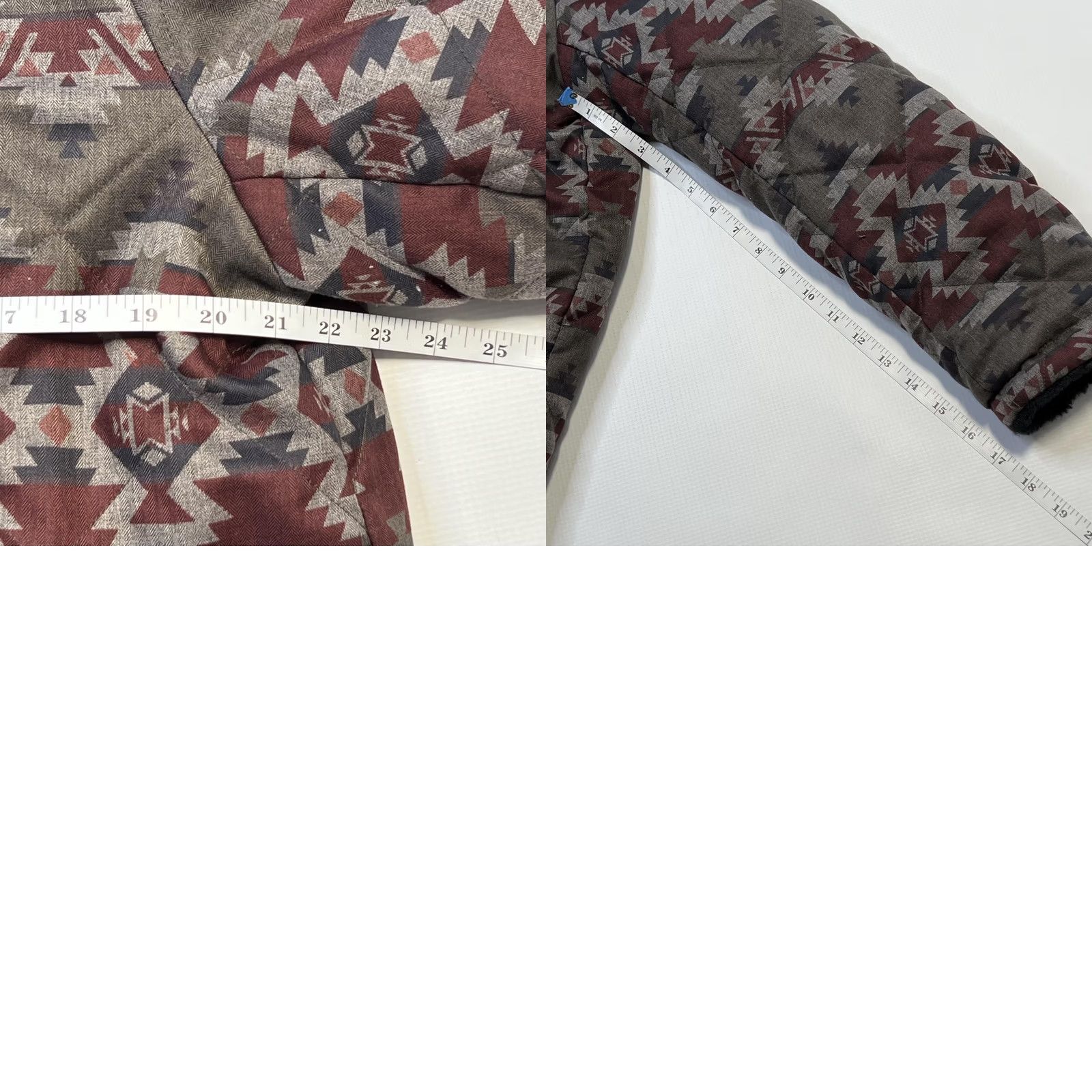 Pendleton Pendleton Jacket Womens Large Reversible Hooded Sherpa Aztec Pattern Coat Jacket Regular Brown Geometric Southwestern Mens? Womens Size L / US 10 / IT 46 - 9 Thumbnail