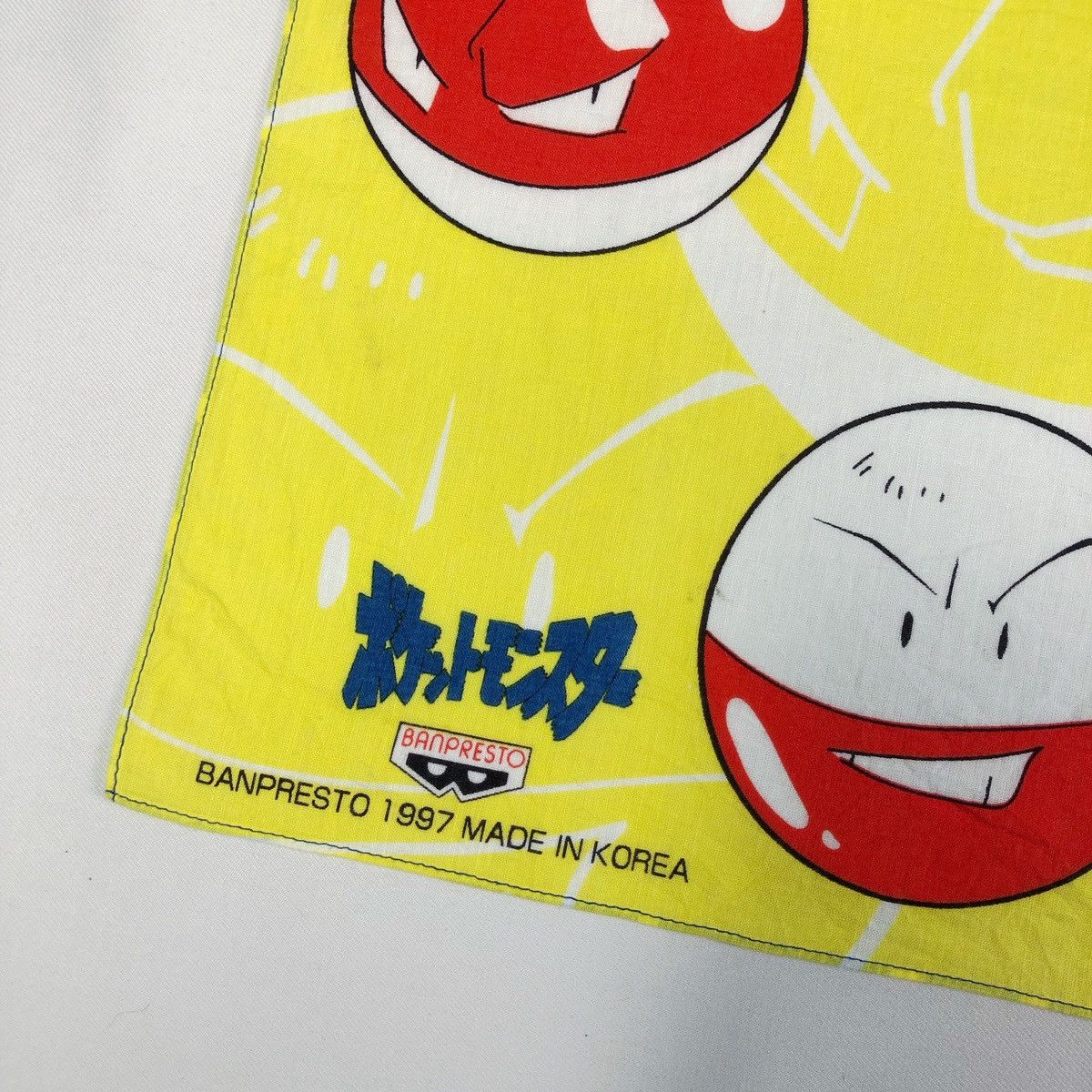 Nintendo × Pokemon × Vintage Vintage 1997 Nintendo Pokemon Banpresto Handkerchief Bandana Size ONE SIZE - 3 Thumbnail