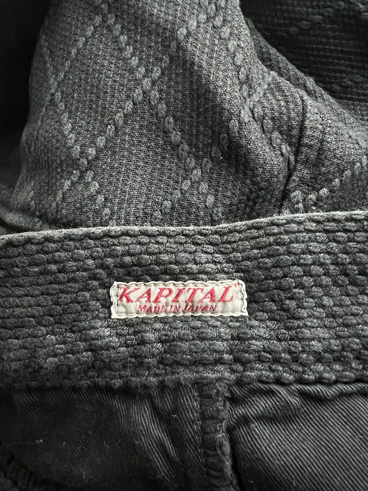 Kapital Kountry ARCHIVE Kapital DO-GI Sashiko Boro Double Knee Denim Size US 33 - 12 Thumbnail