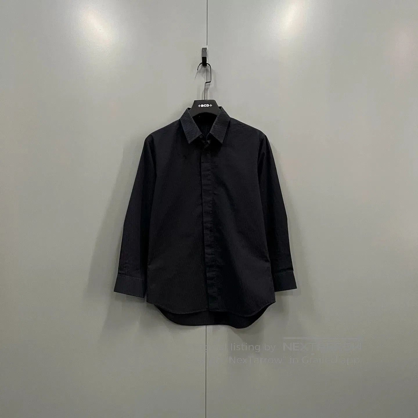 Dior black monogram print shirt by dior. Size US M / EU 48-50 / 2 - 1 Thumbnail