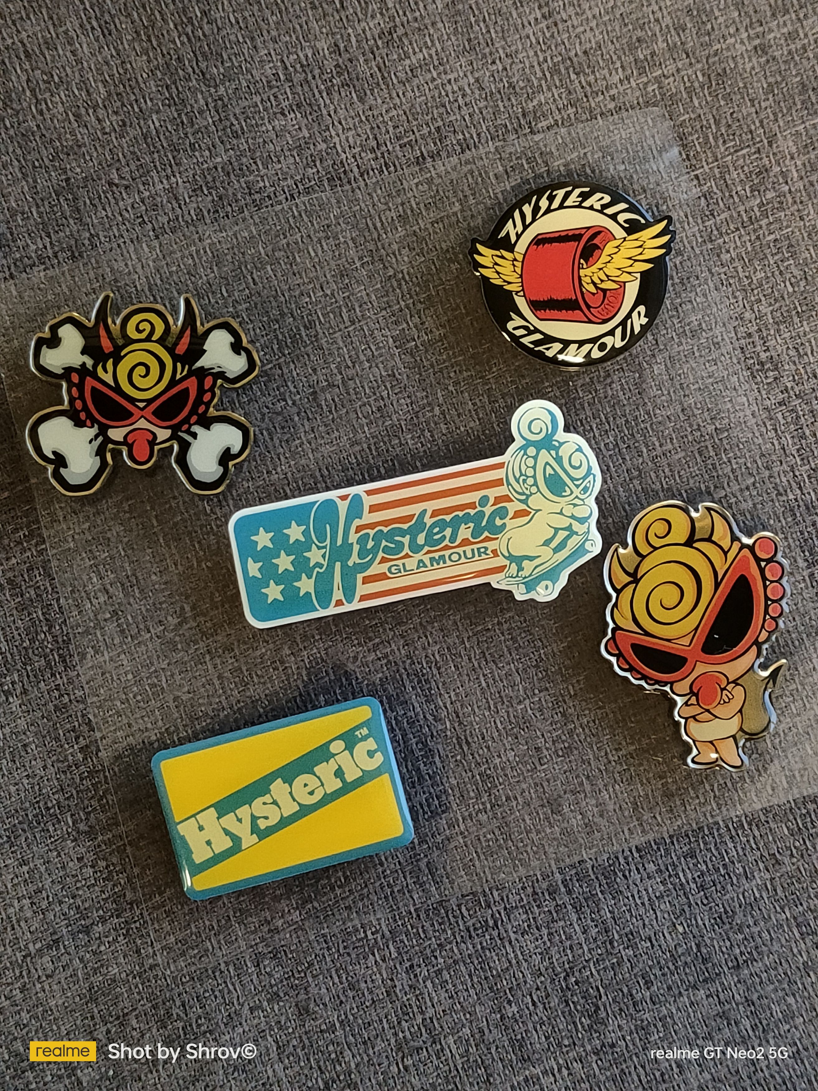 Hysteric Glamour Hysteric Glamour Vintage Pin Set No Box Size ONE SIZE - 3 Thumbnail