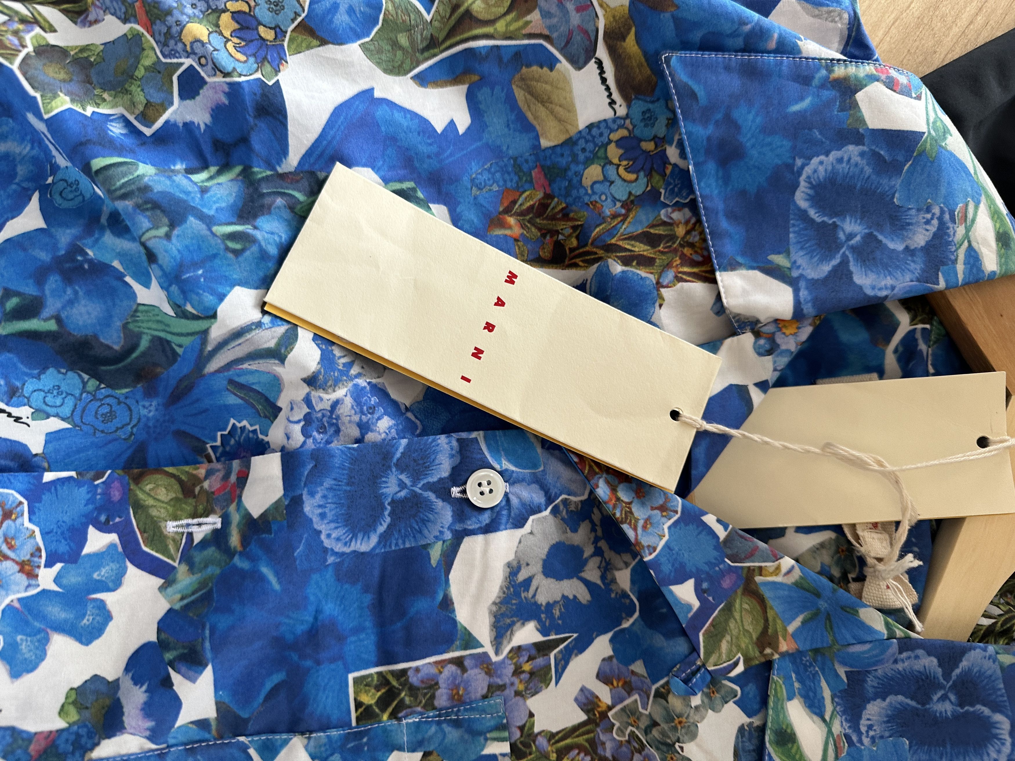 Marni Marni Collage Hawaiian Camp Collar Shirt Size US S / EU 44-46 / 1 - 6 Thumbnail