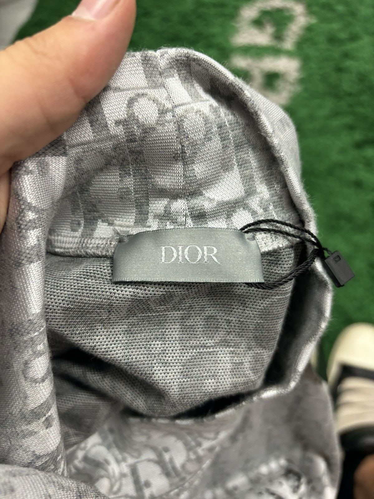 Dior Dior all over oblique longsleeve shirt XL Size US XL / EU 56 / 4 - 2 Thumbnail