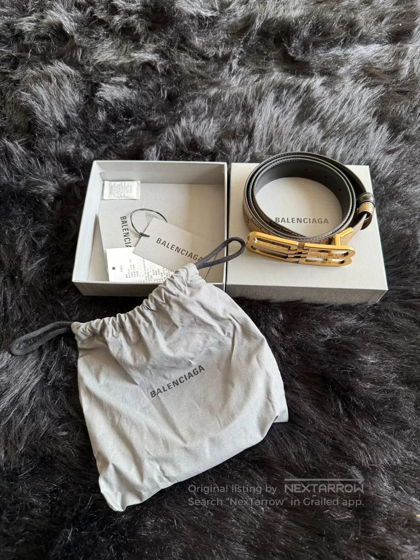 Balenciaga Balenciaga Double-Sided Belt Size 90. Size ONE SIZE - 1 Thumbnail