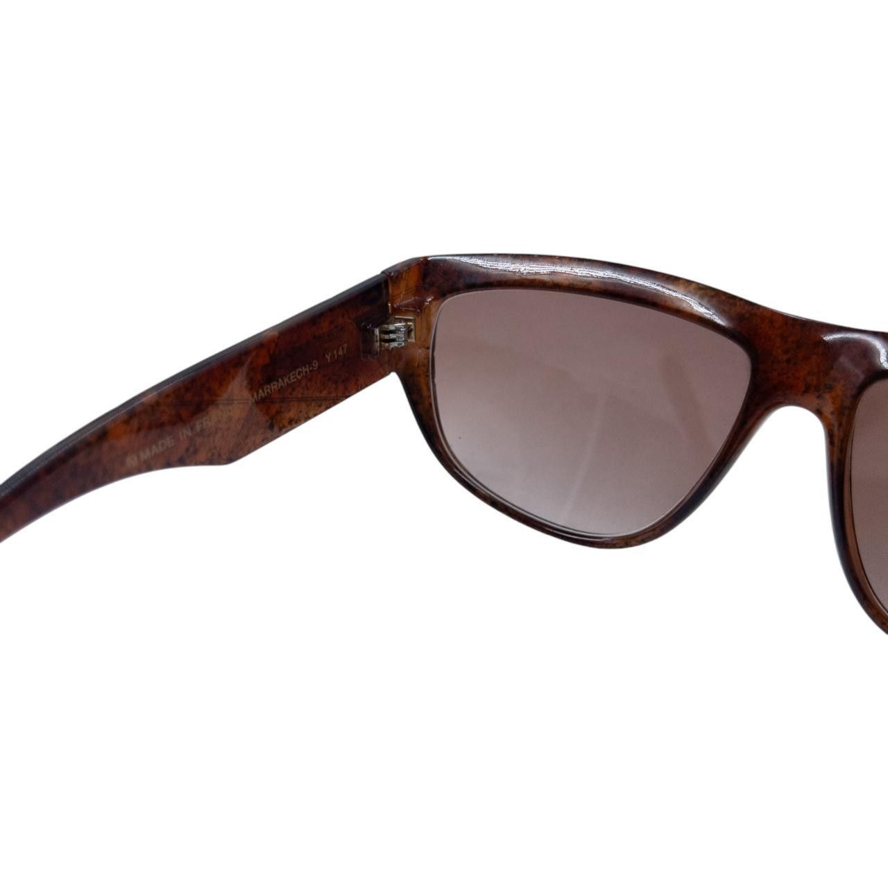 Yves Saint Laurent Vintage YSL Yves Saint Laurent Embossed Sunglasses Size ONE SIZE - 7 Thumbnail