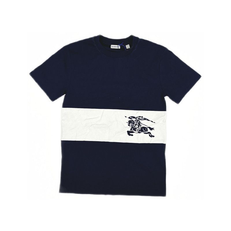 Burberry Burberry Colorblock Men's Short Sleeve T-Shirt 0079 Size US XS / EU 42 / 0 - 1 Thumbnail
