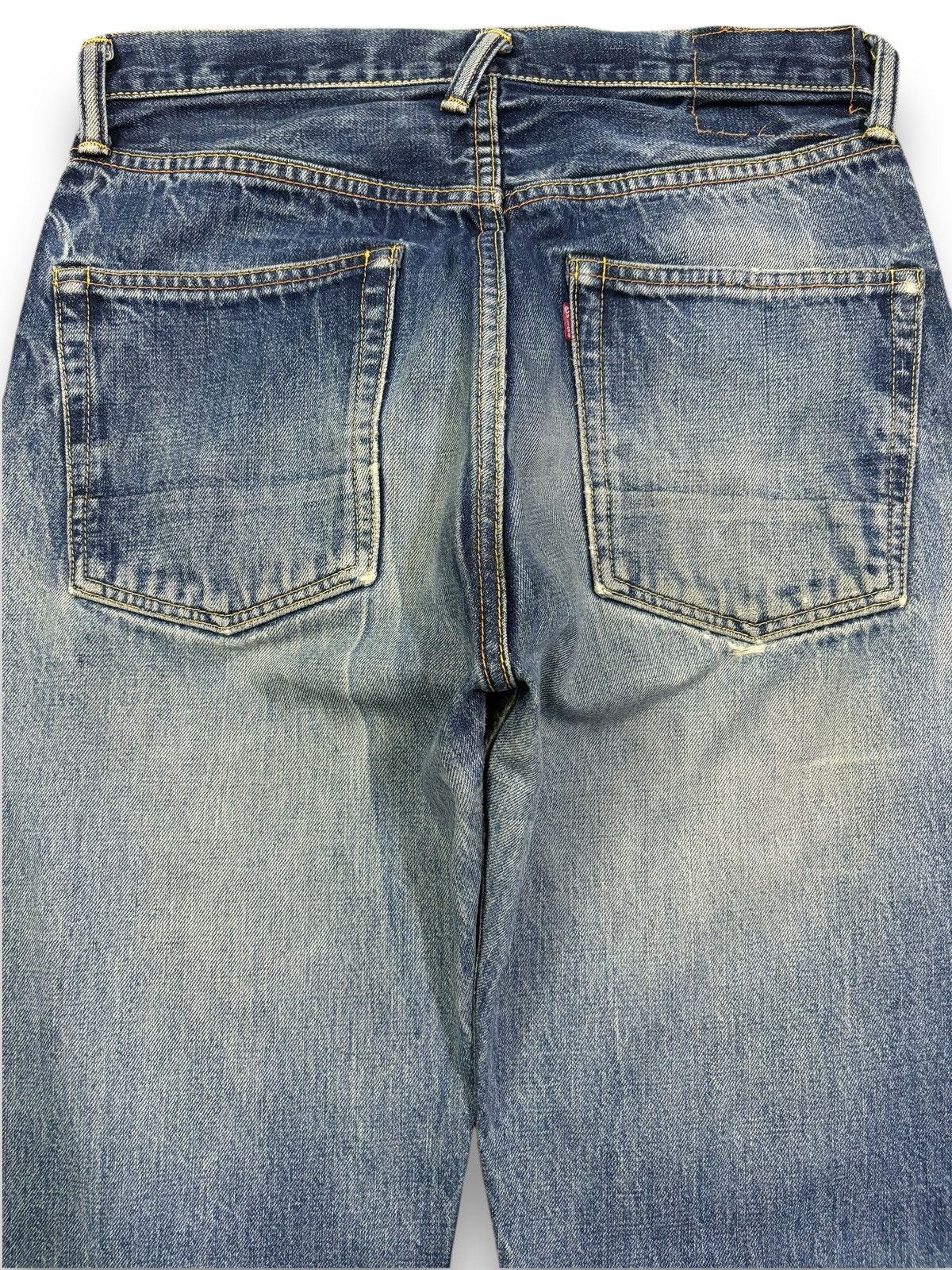 Evisu Vintage 00s Evisu Selvedge Loose Distressed Jeans by Yamane Size US 31 - 14 Thumbnail