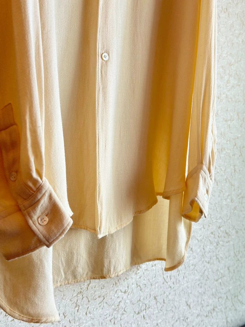 Yohji Yamamoto yohji yamamoto95AW Lumingkan Silk Shirt 2503-Nextarrow Size US M / EU 48-50 / 2 - 4 Thumbnail