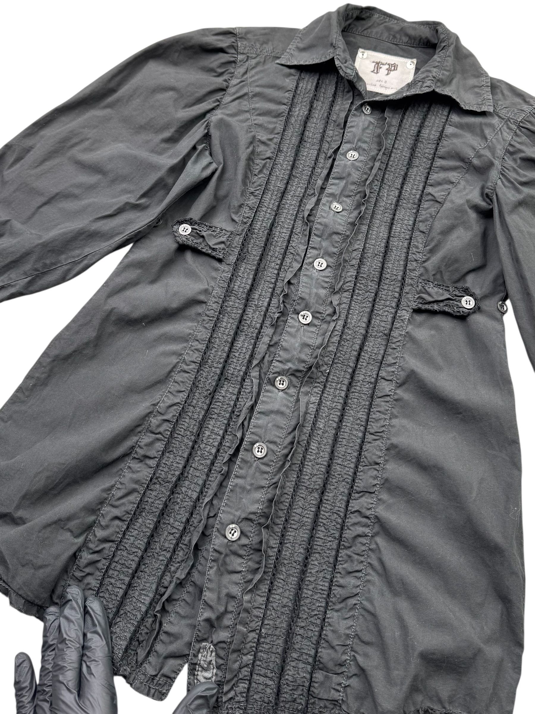 Vintage Vintage Blouse With Balloon Sleeve M26D15(E55)(V69) Size S / US 4 / IT 40 - 6 Thumbnail