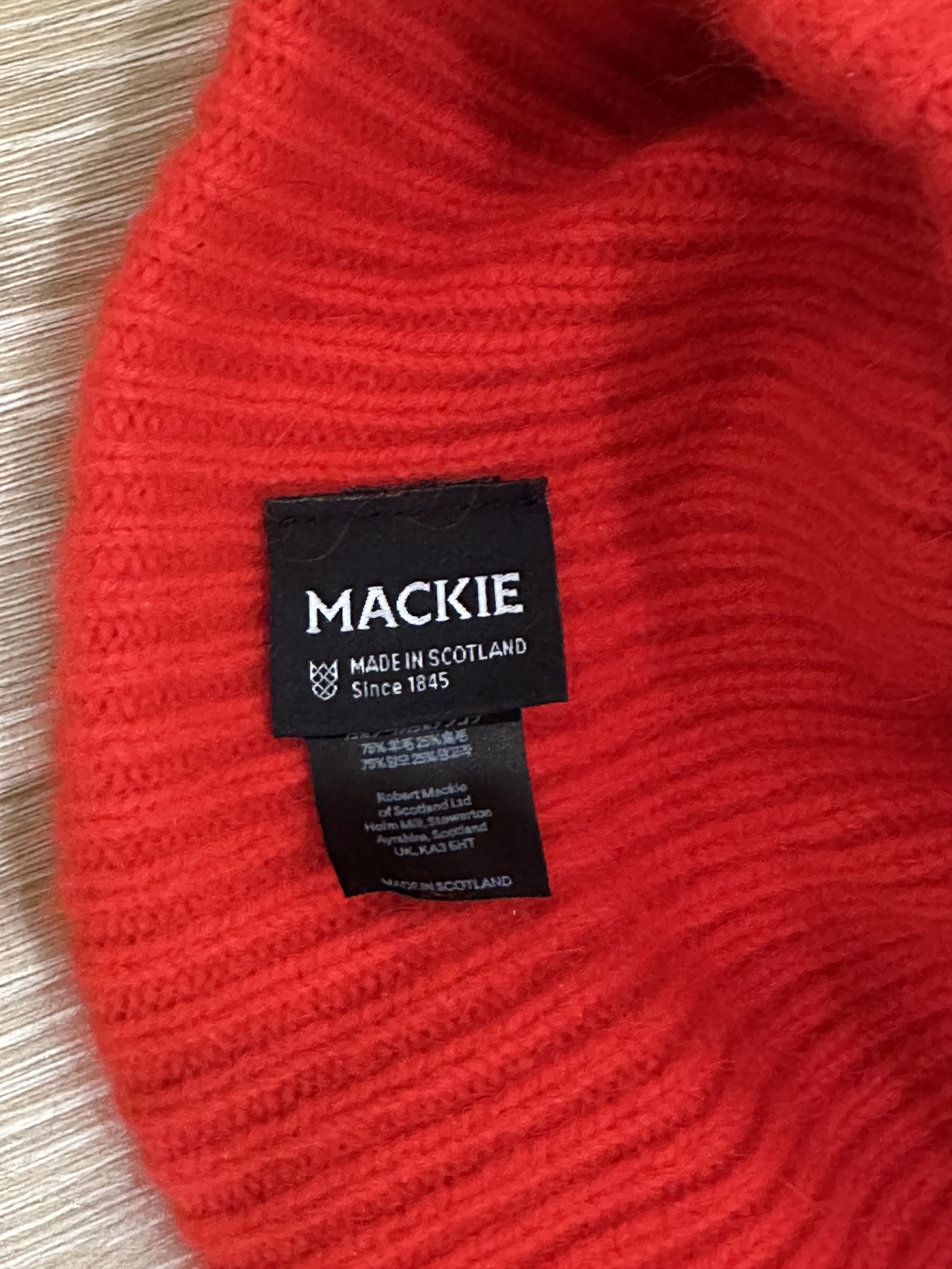 Other Mackie of Scotland Lambswool Cashmere Dockworker Beanie Size ONE SIZE - 3 Thumbnail