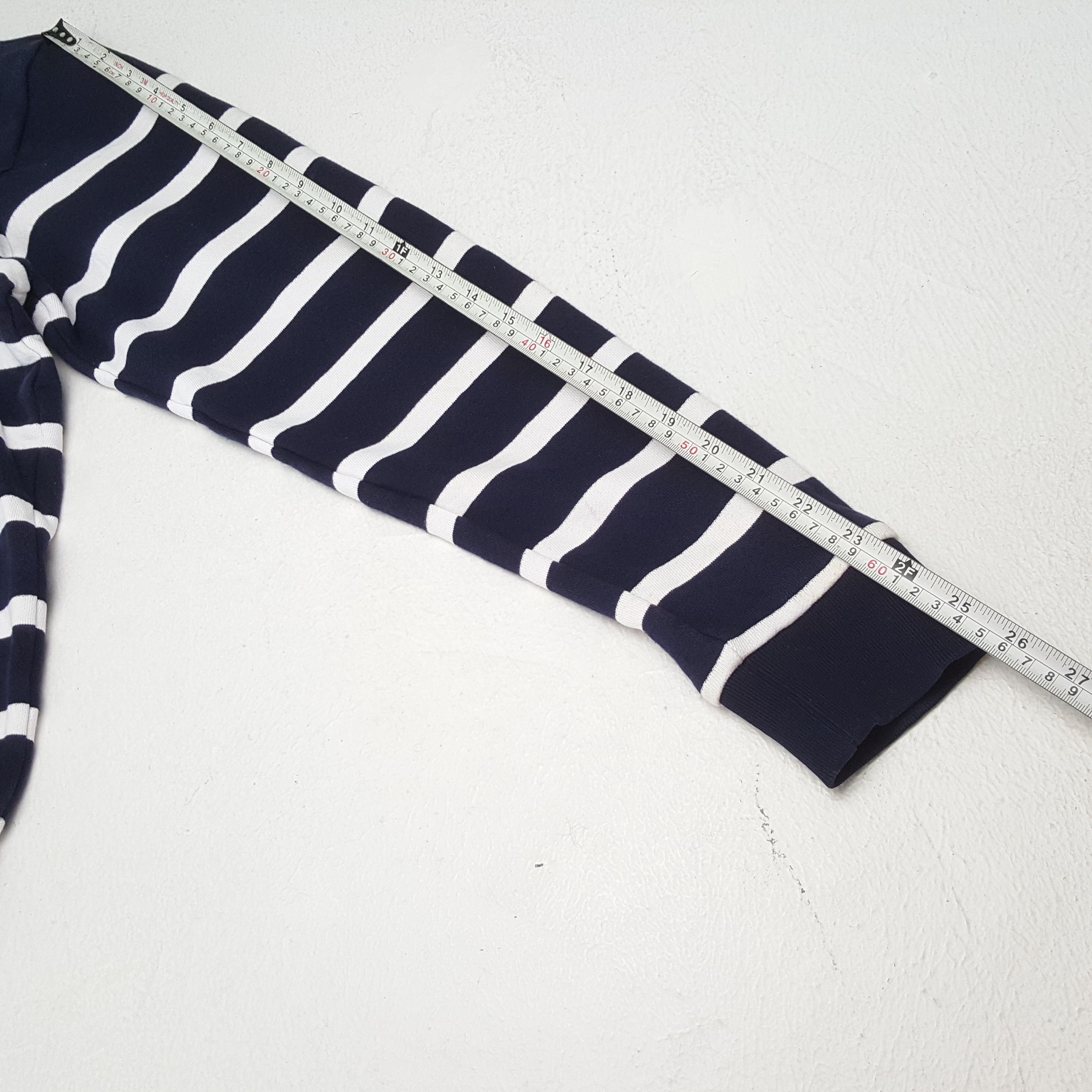 Lacoste × Vintage Vintage LACOSTE Sportswear Stripe Design Sweatshirt Size US S / EU 44-46 / 1 - 5 Thumbnail