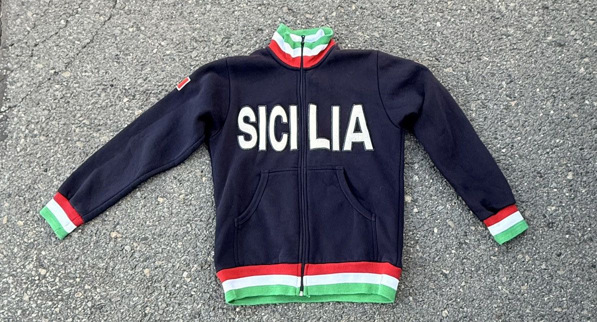 DGK Vintage Y2K Sicilia Dark Blue Zip-up Jacket- Size Small Size US S / EU 44-46 / 1 - 1 Thumbnail