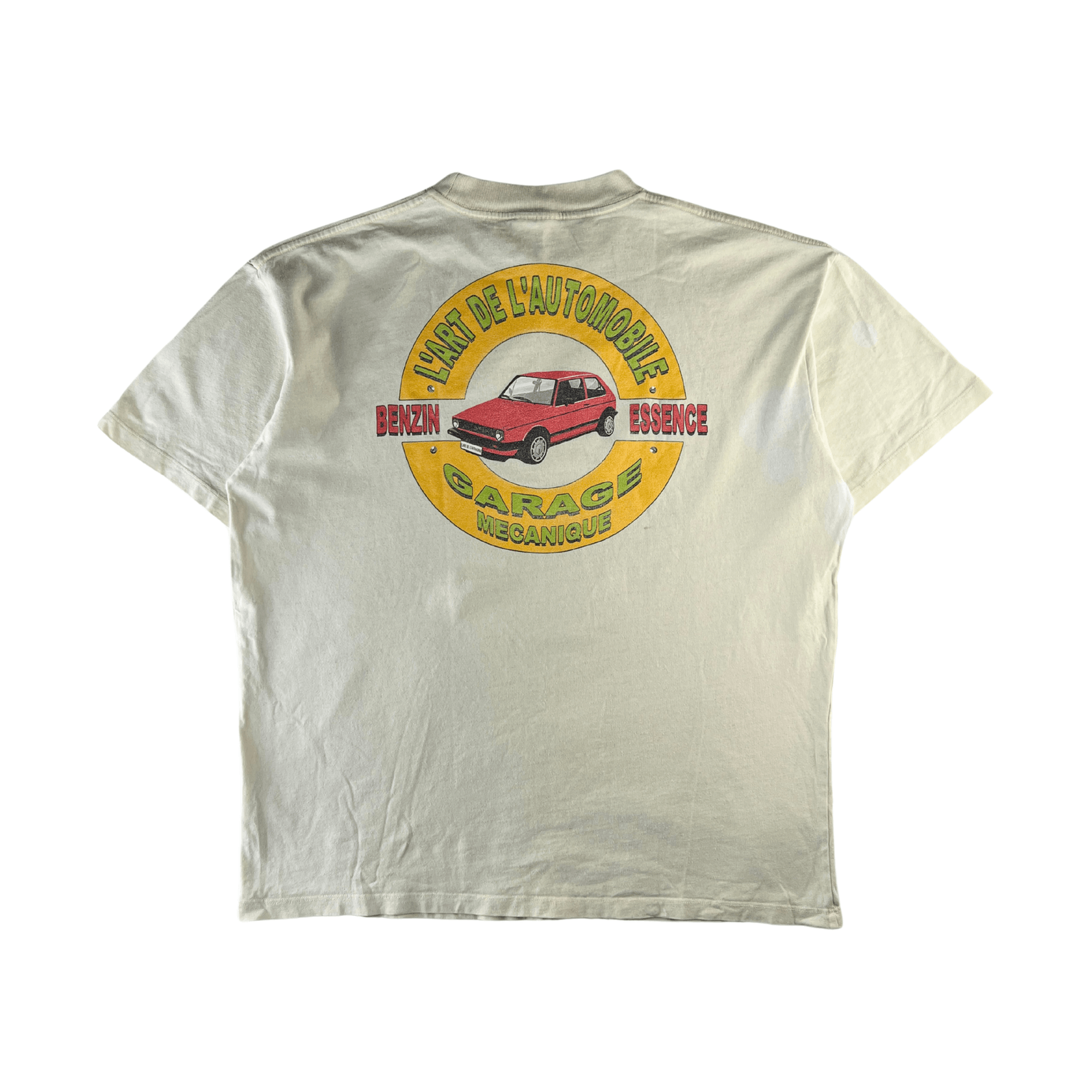 Kar Kar L’art De L’automobile Yellow Gradient Garage T-Shirt Size US L / EU 52-54 / 3 - 2 Thumbnail